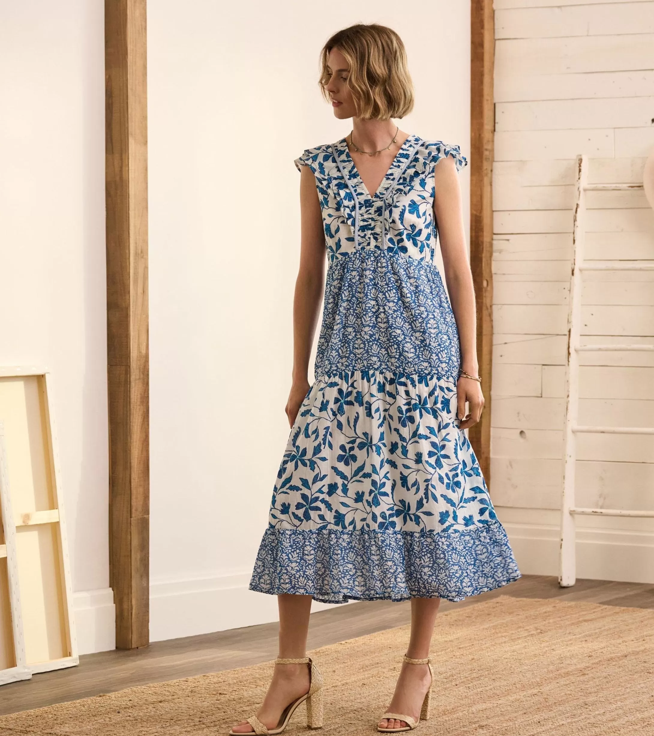 Hatley Aria Midi Dress - Shibori Mix Shop