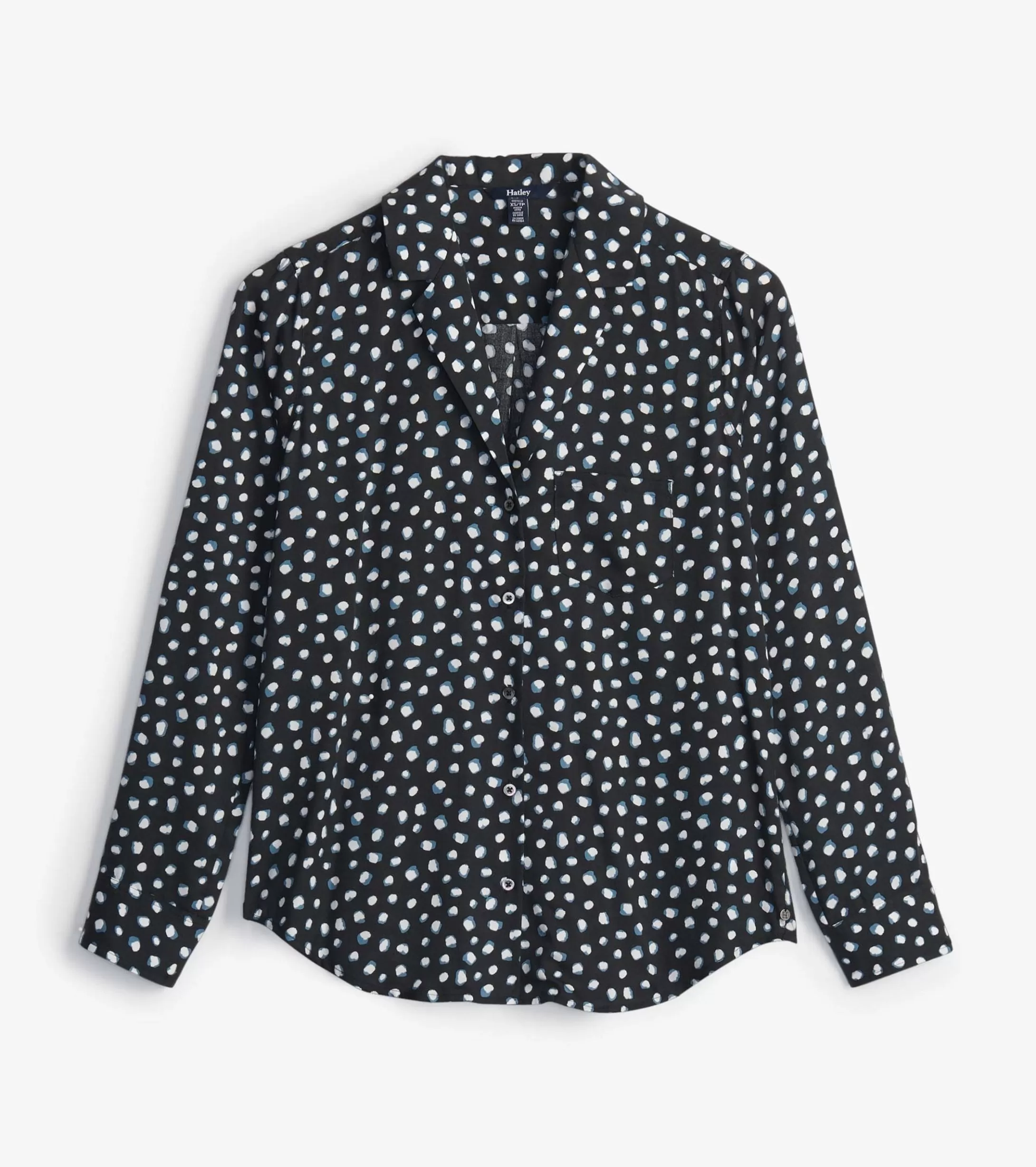 Hatley Ariane Shirt - Lots of Dots Hot