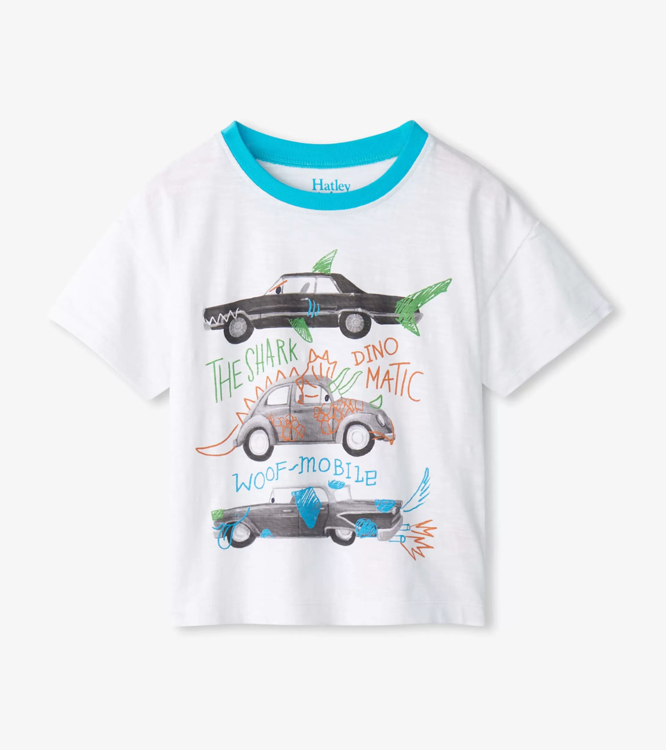 Hatley Baby & Toddler Boys Crazy Cars Slouchy Tee Shop