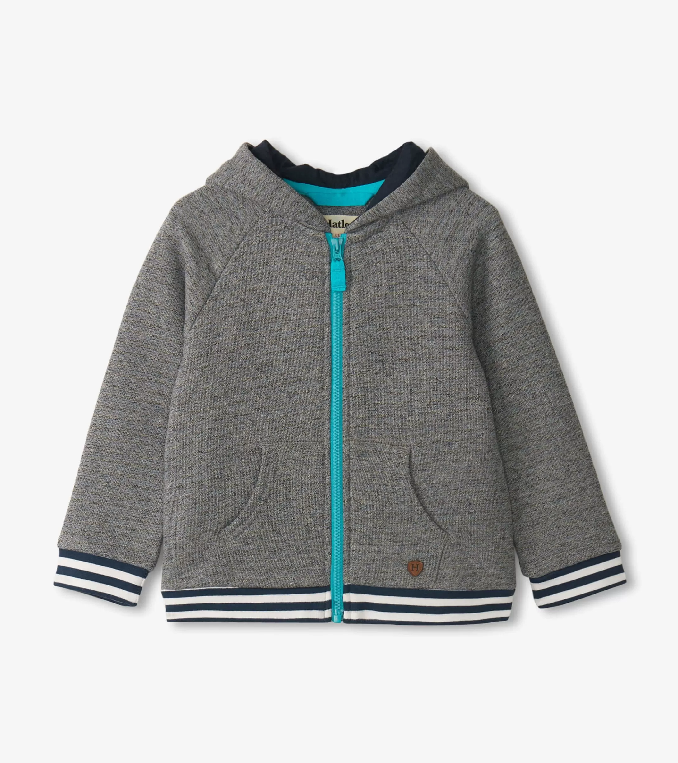 Hatley Baby & Toddler Boys Flame Blue Zip-Up Hoodie Sale