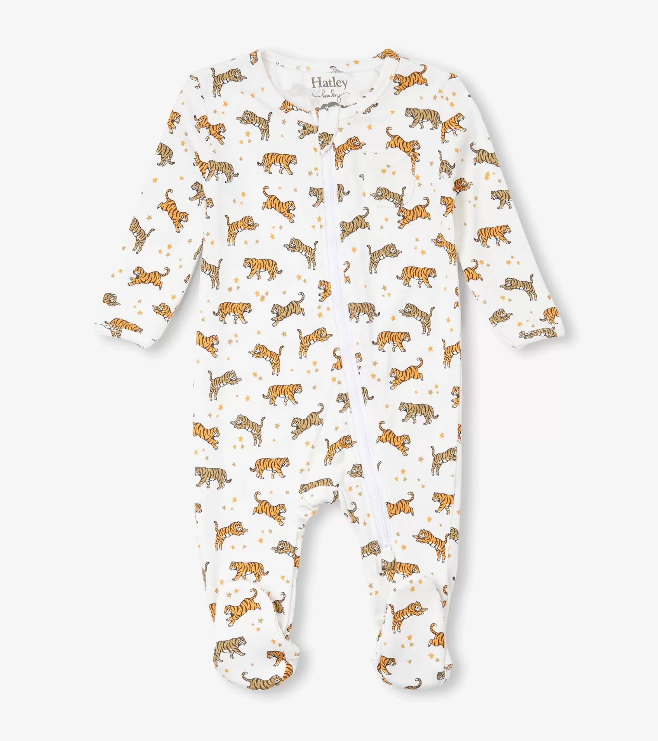 Hatley Baby Boys Celestial Tigers Bamboo Sleeper Discount