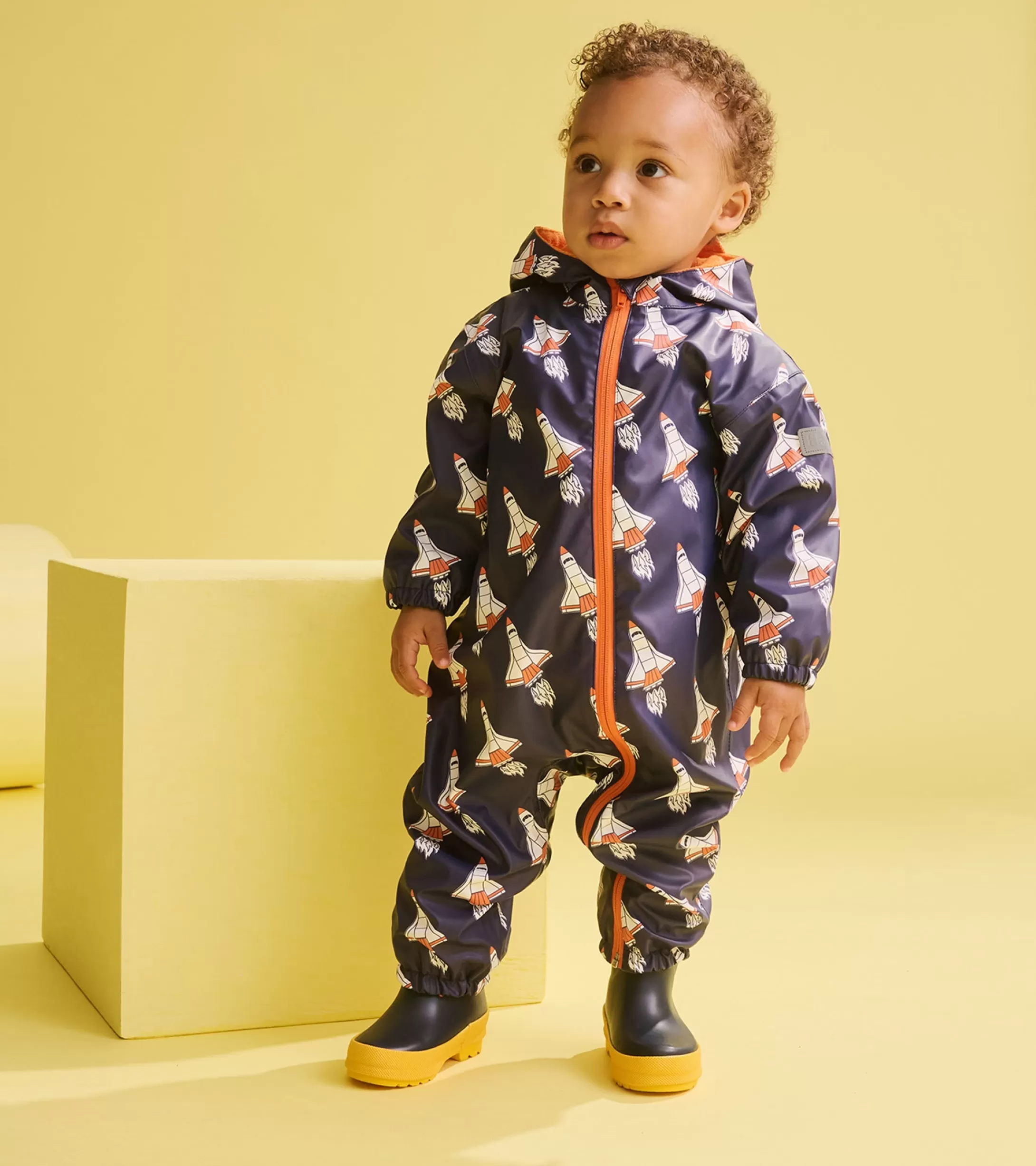 Hatley Baby Boys Space Shuttles Rain Suit Fashion