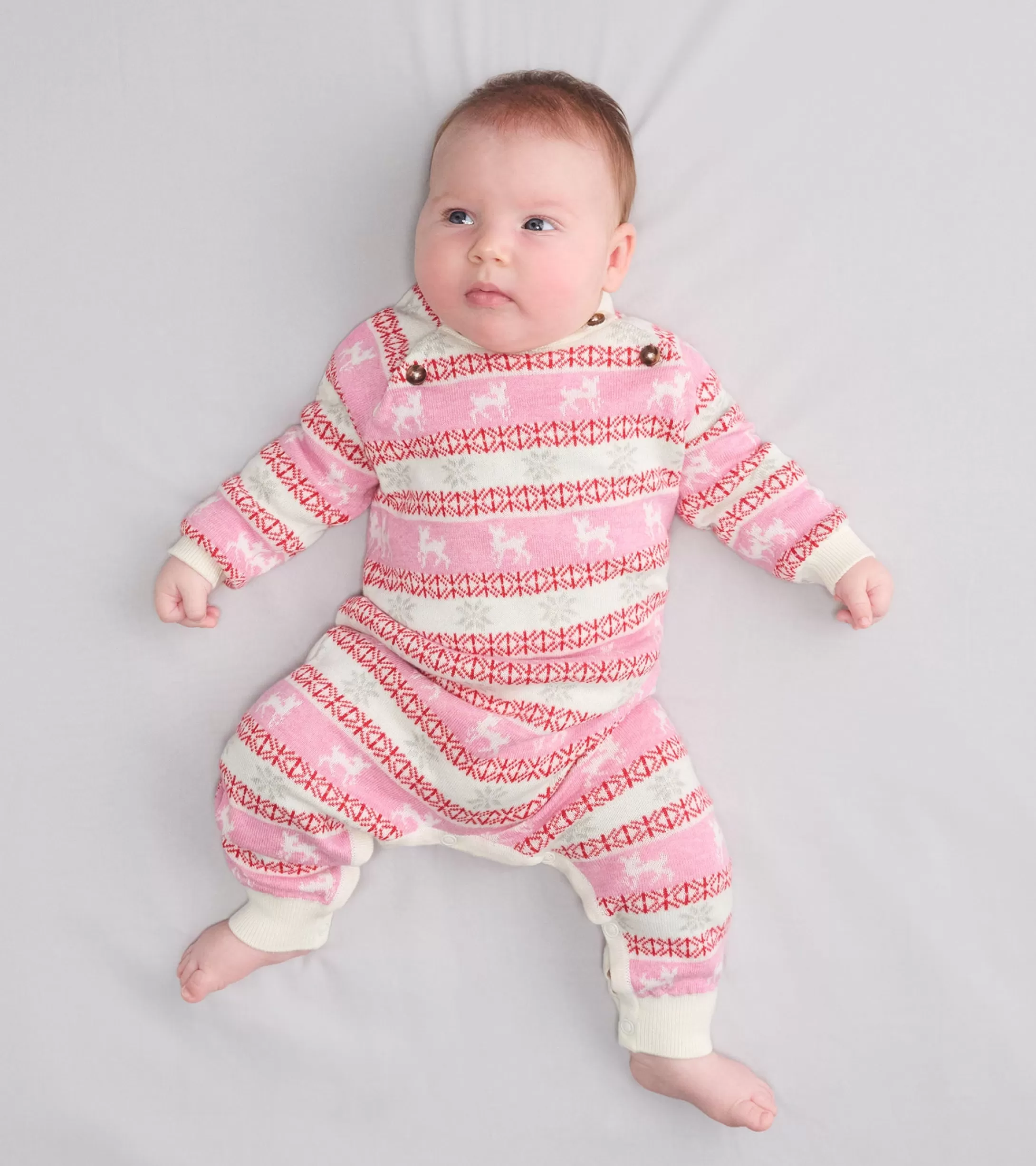 Hatley Baby Doe Fair Isle Sweater Romper Best