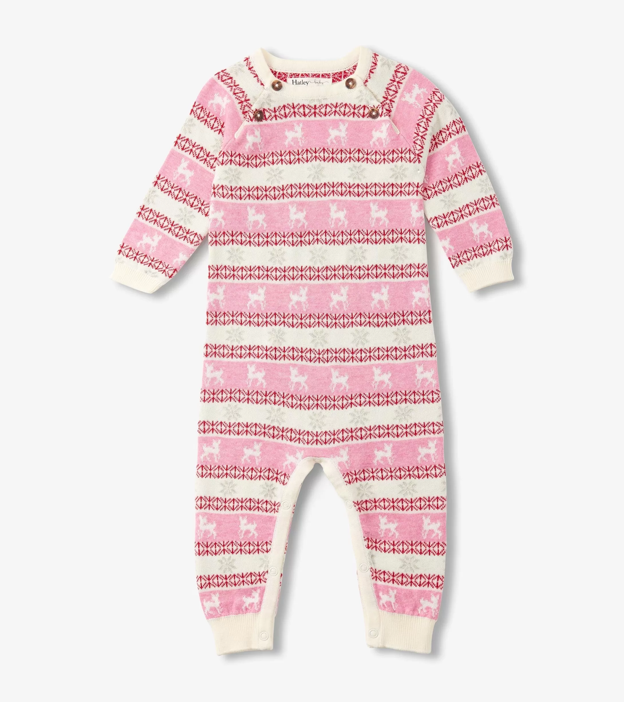 Hatley Baby Doe Fair Isle Sweater Romper Best