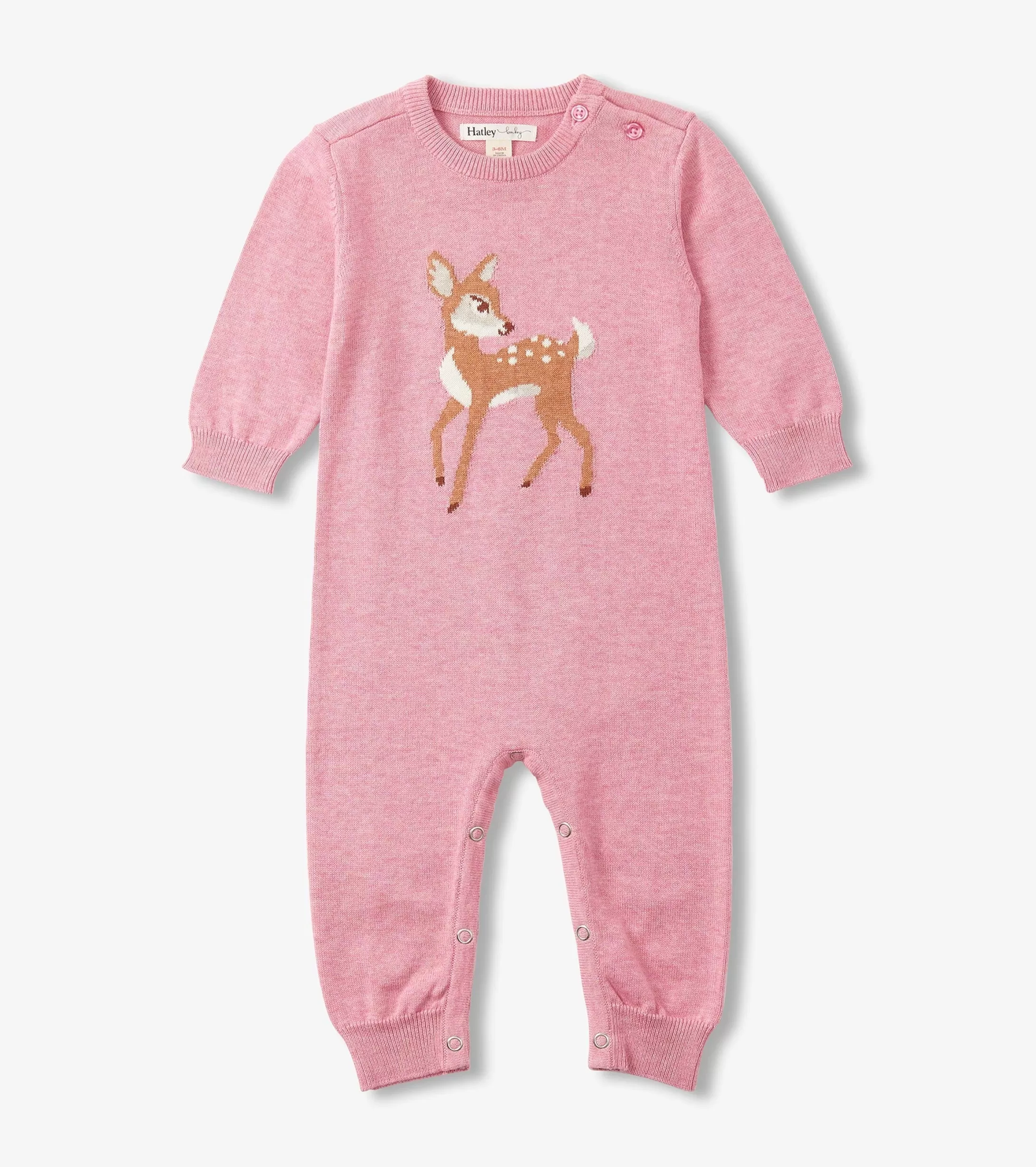 Hatley Baby Girls Baby Doe Sweater Romper Fashion