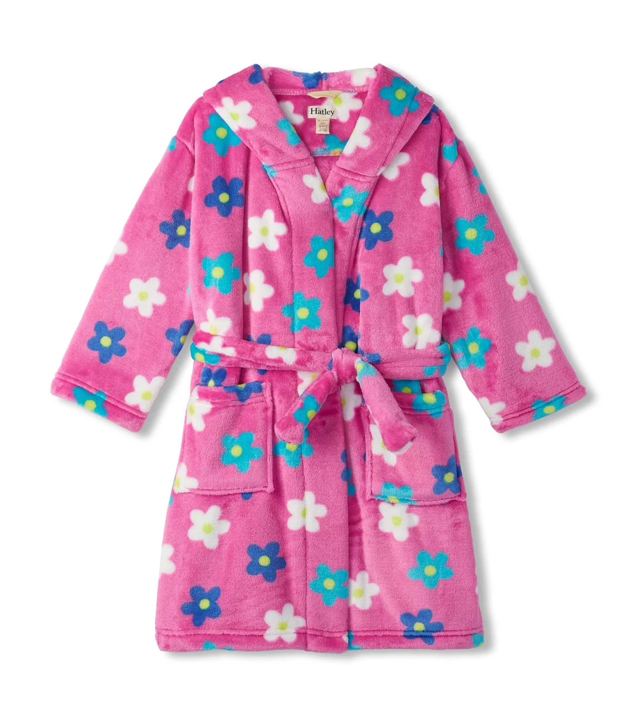 Hatley Baby Girls Daisies Fleece Robe Cheap