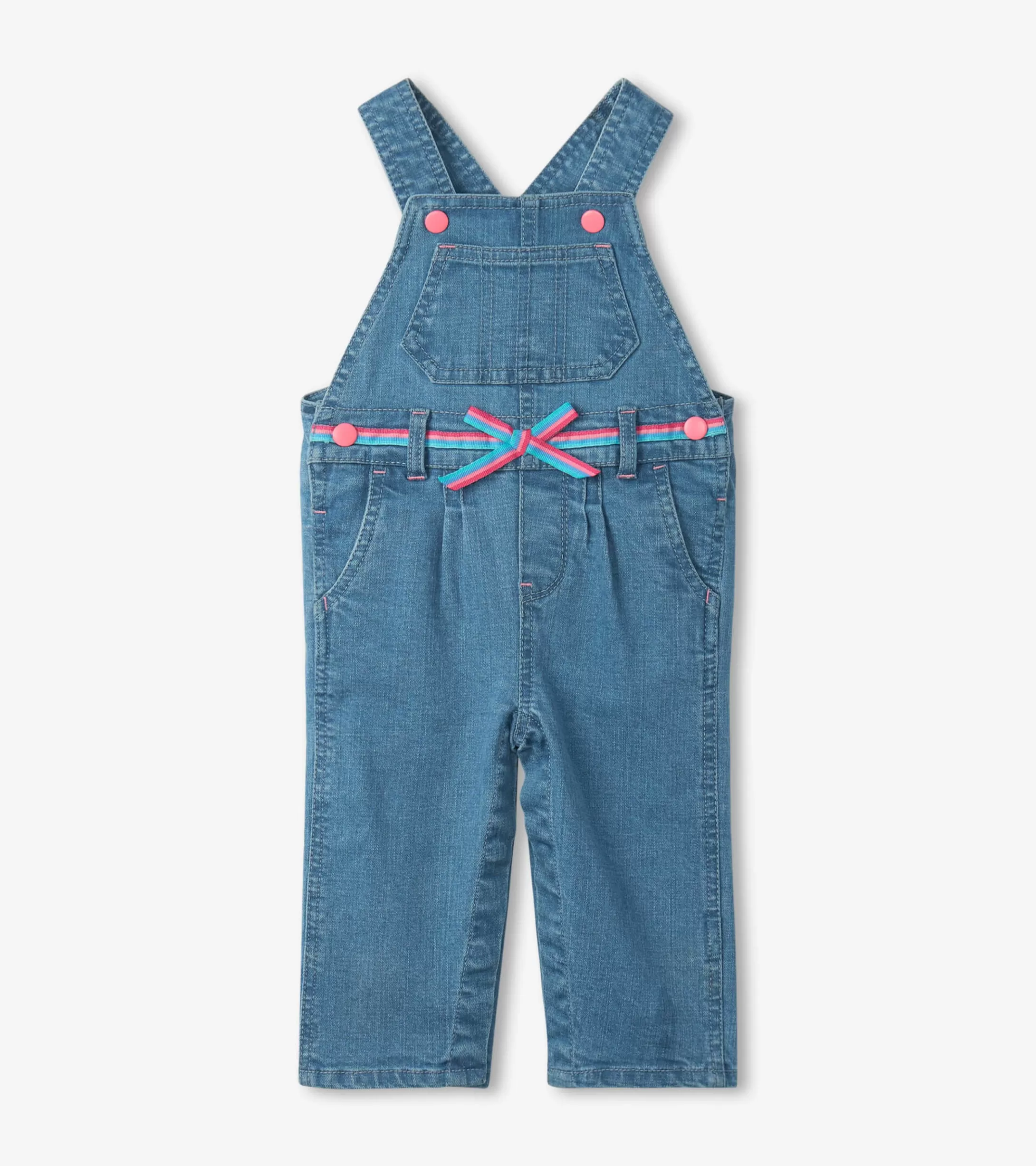 Hatley Baby Spring Blue Denim Overalls Best