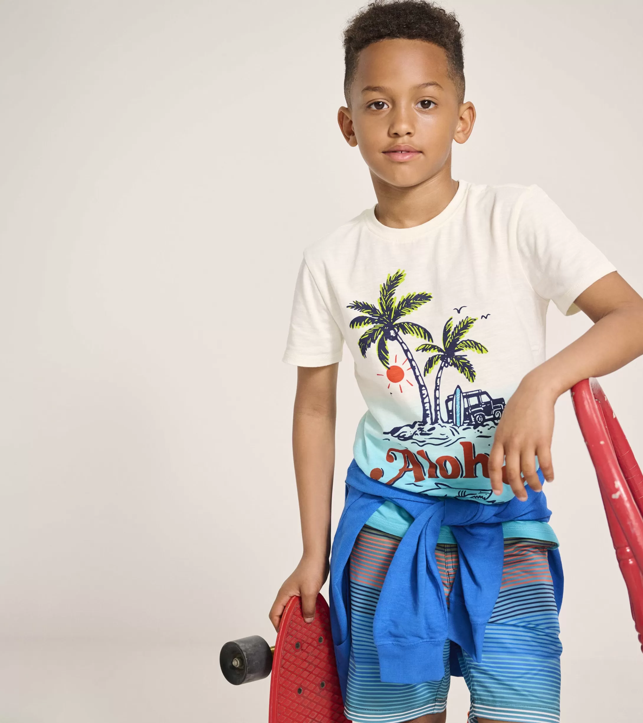 Hatley Boys Aloha Graphic Tee Flash Sale