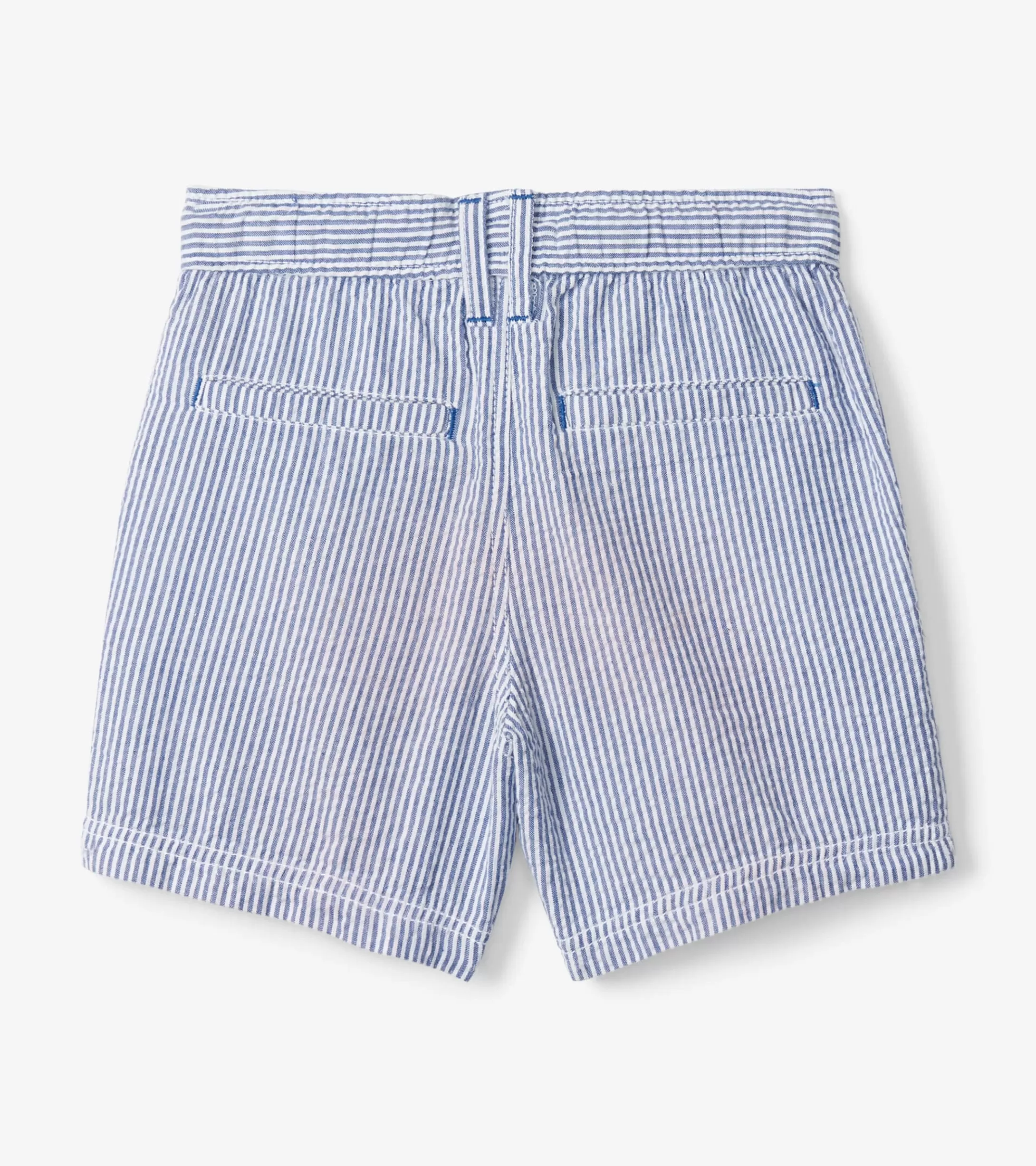 Hatley Boys Blue Stripes Woven Shorts Discount