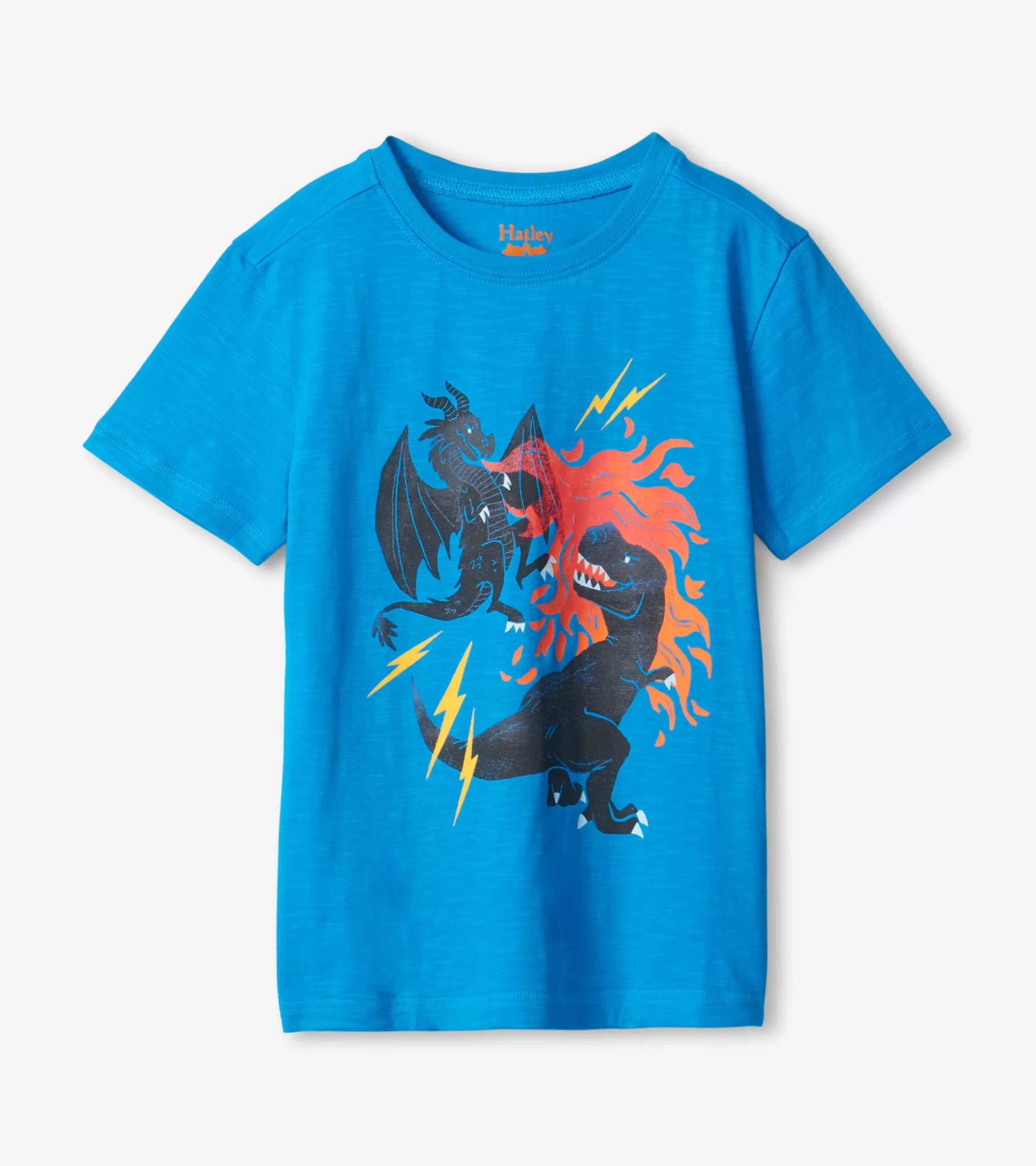 Hatley Boys Dragon Vs Dino Graphic T-Shirt Store