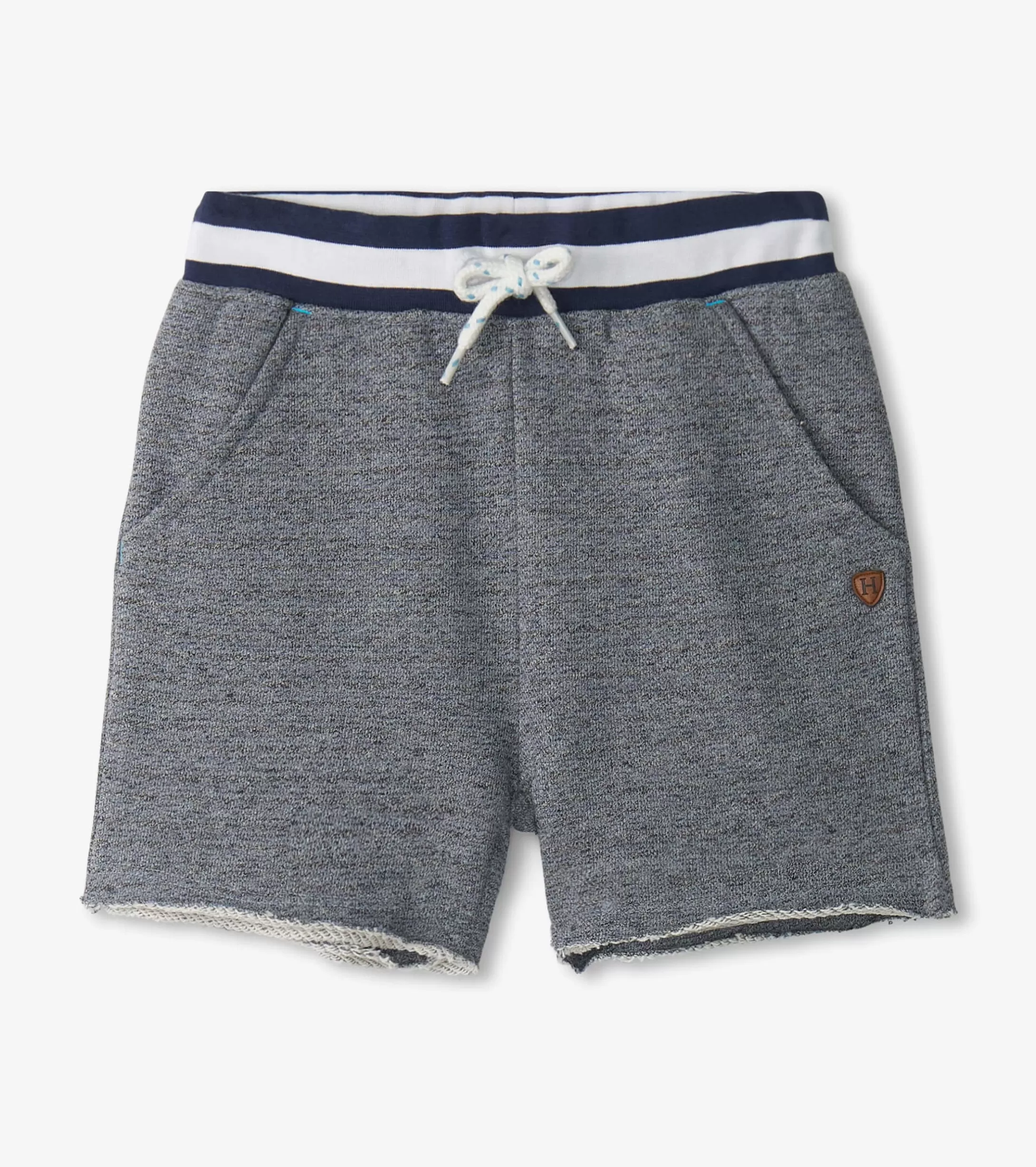 Hatley Boys Flame Blue Raw Hem Shorts Cheap