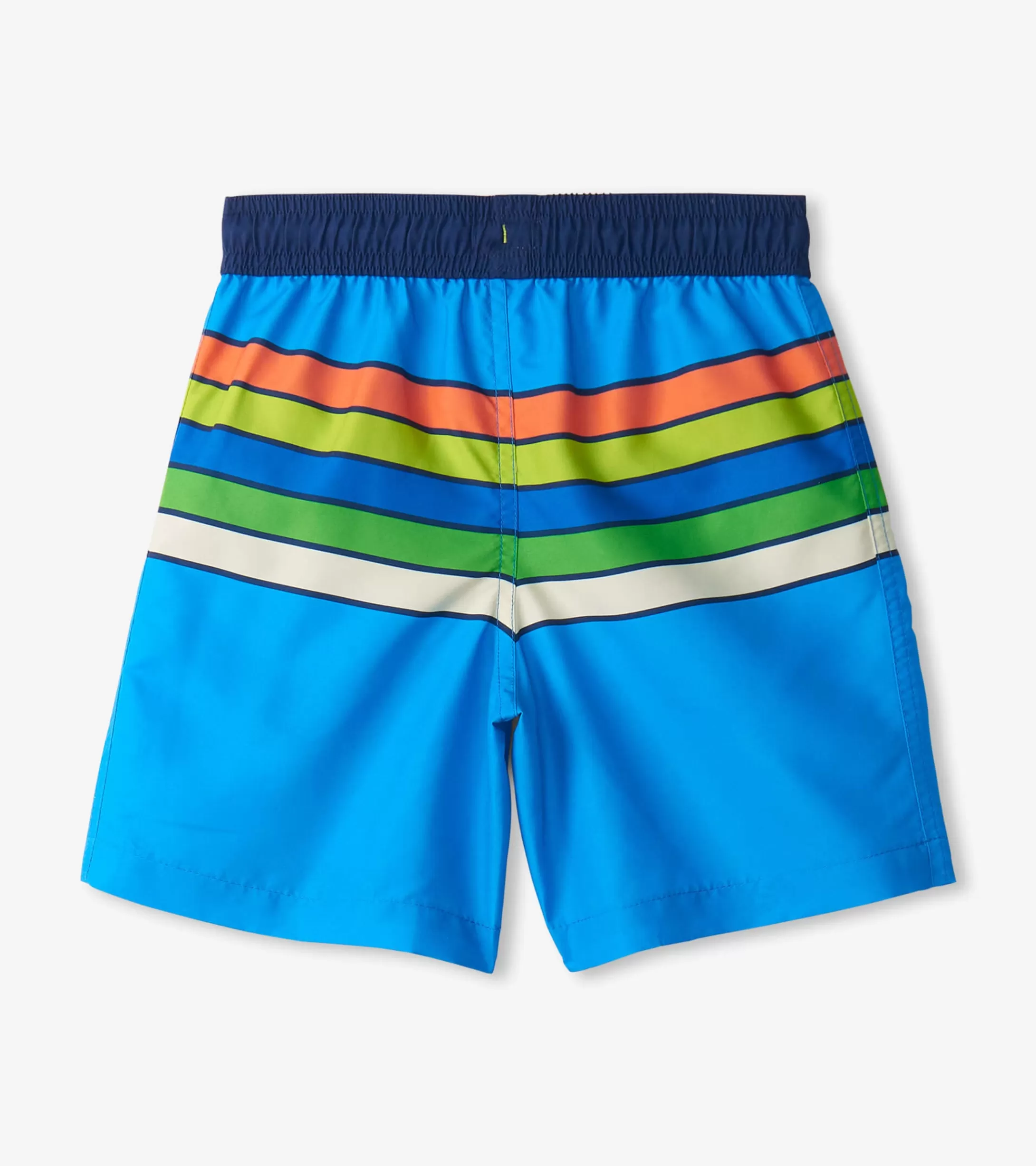 Hatley Boys Malibu Stripe Swim Trunks Sale