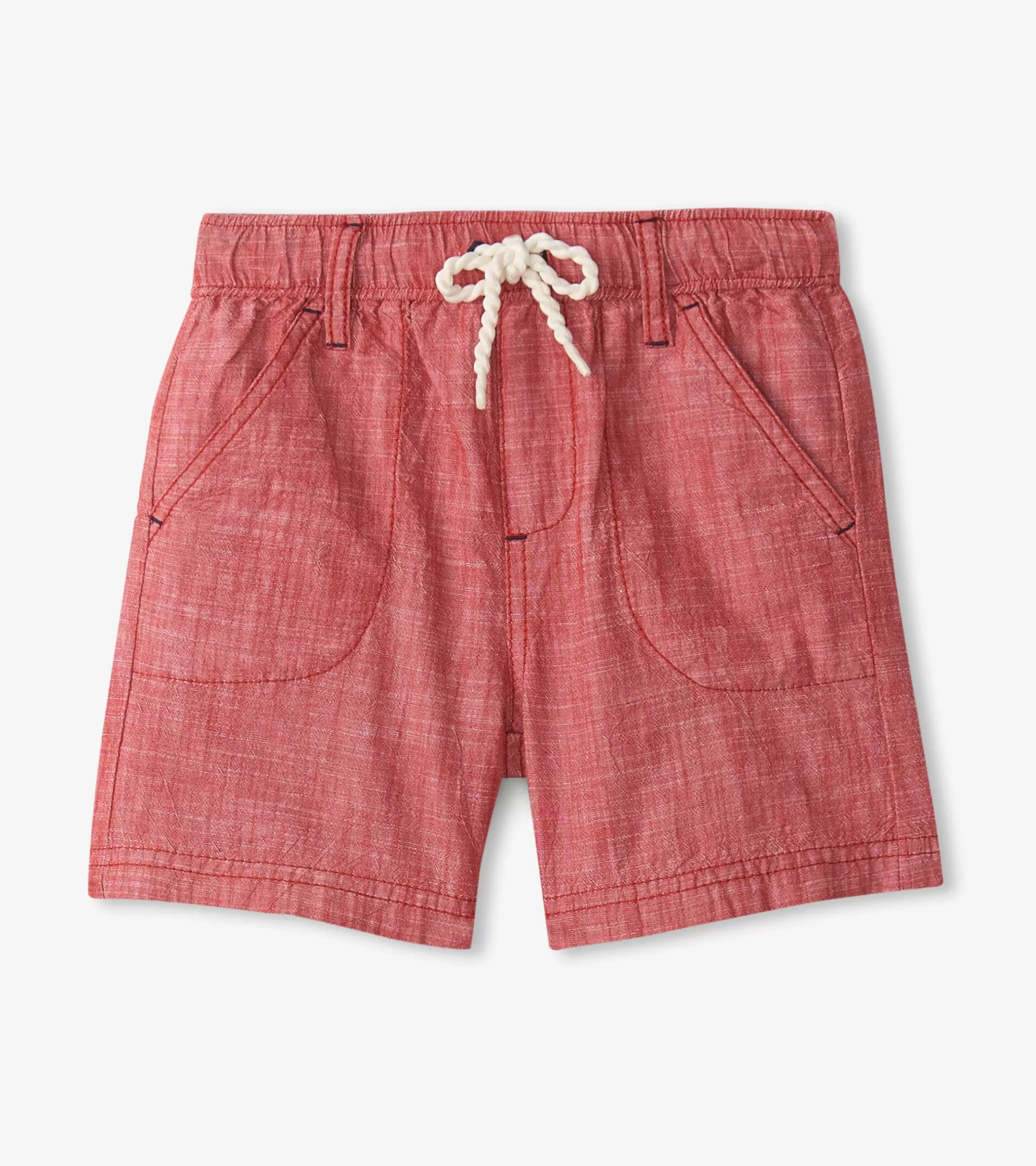 Hatley Boys Nautical Chambray Woven Shorts Flash Sale