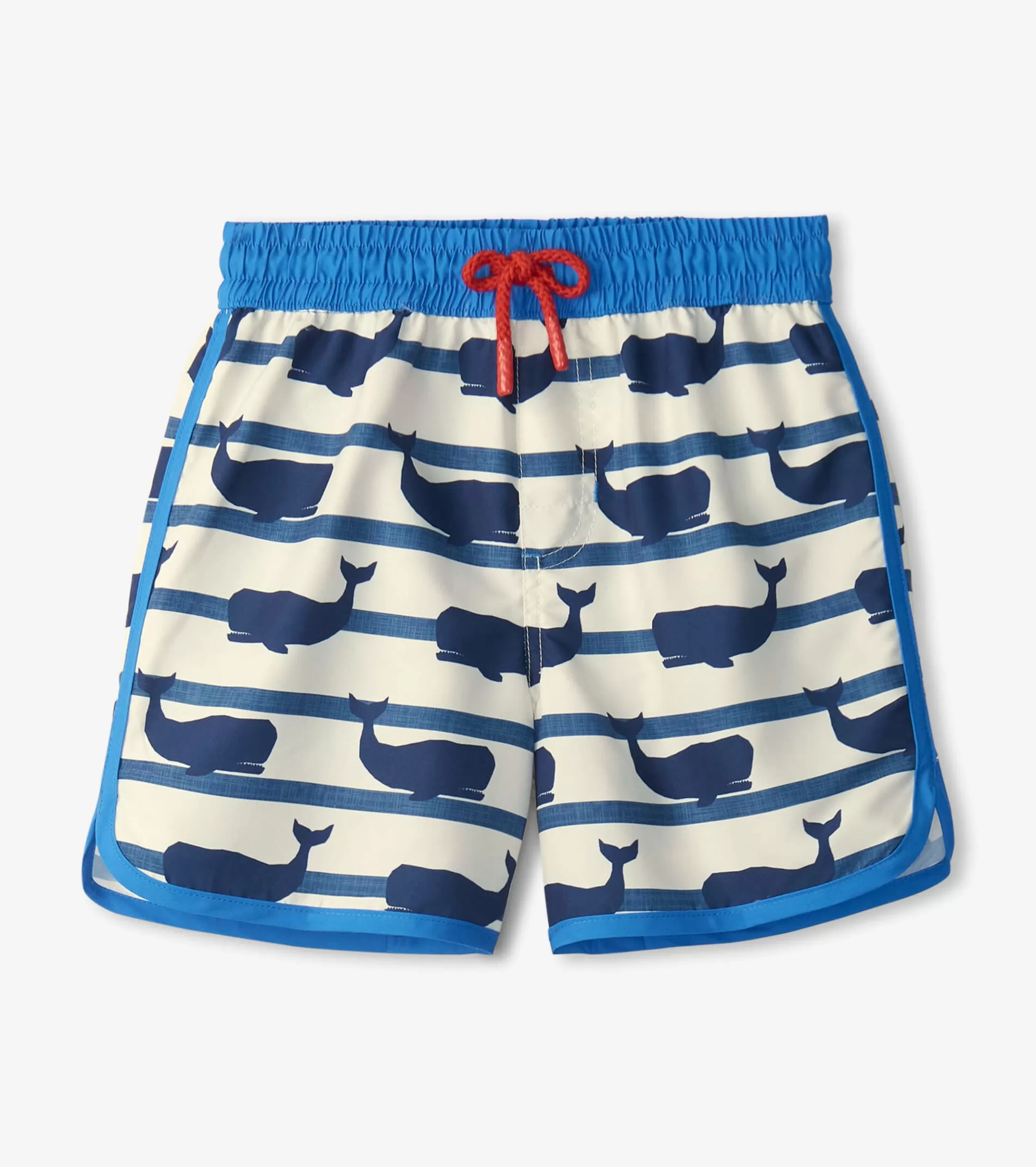 Hatley Boys Nautical Whale Swim Shorts Outlet