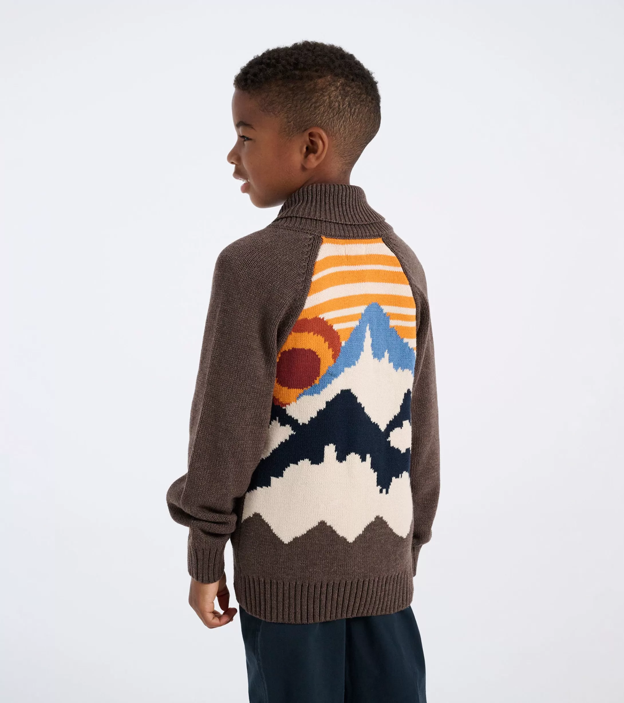 Hatley Boys Rocky Mountain Shawl Collar Cardigan Hot