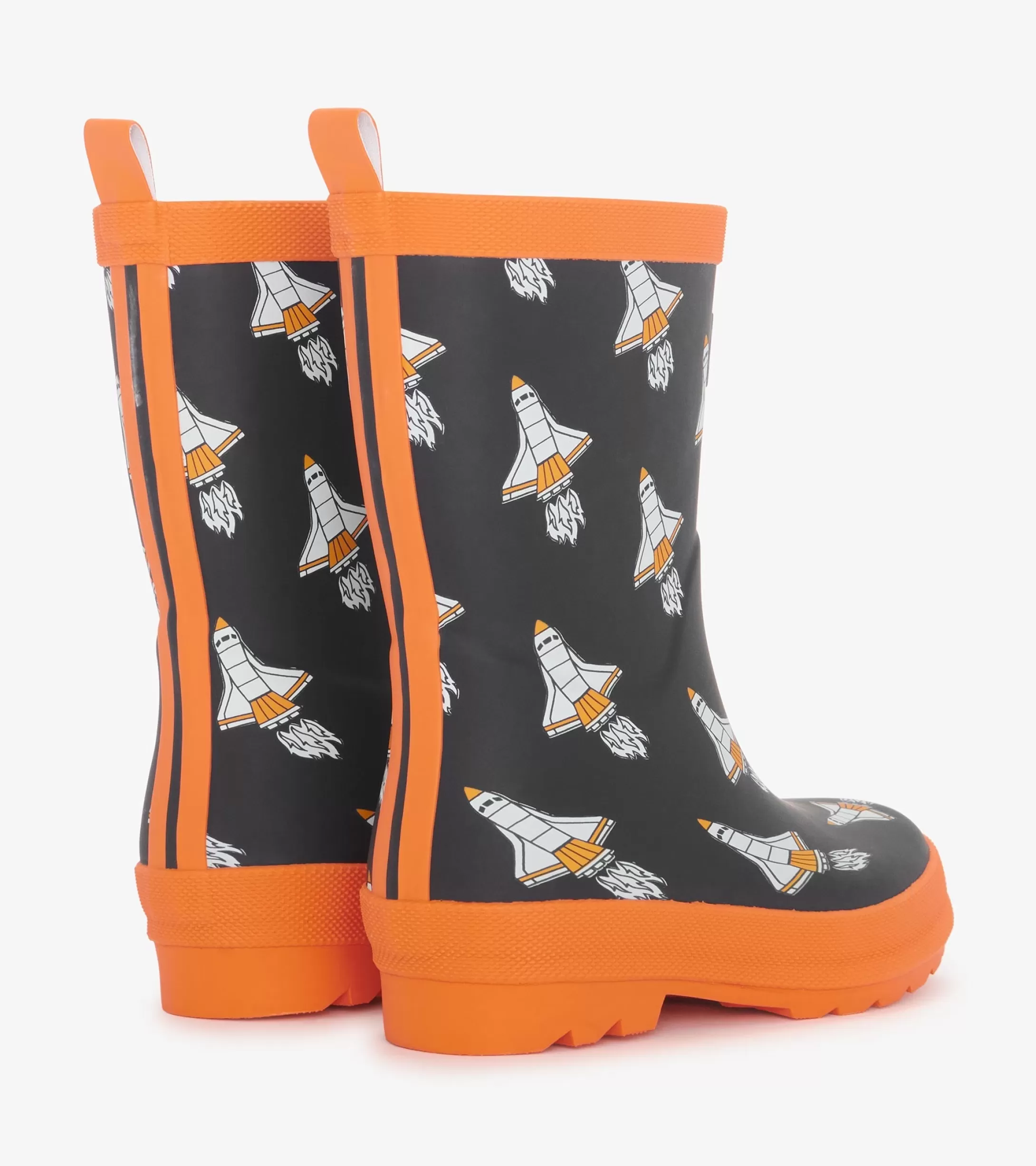 Hatley Boys Space Shuttles Matte Rain Boots Best Sale