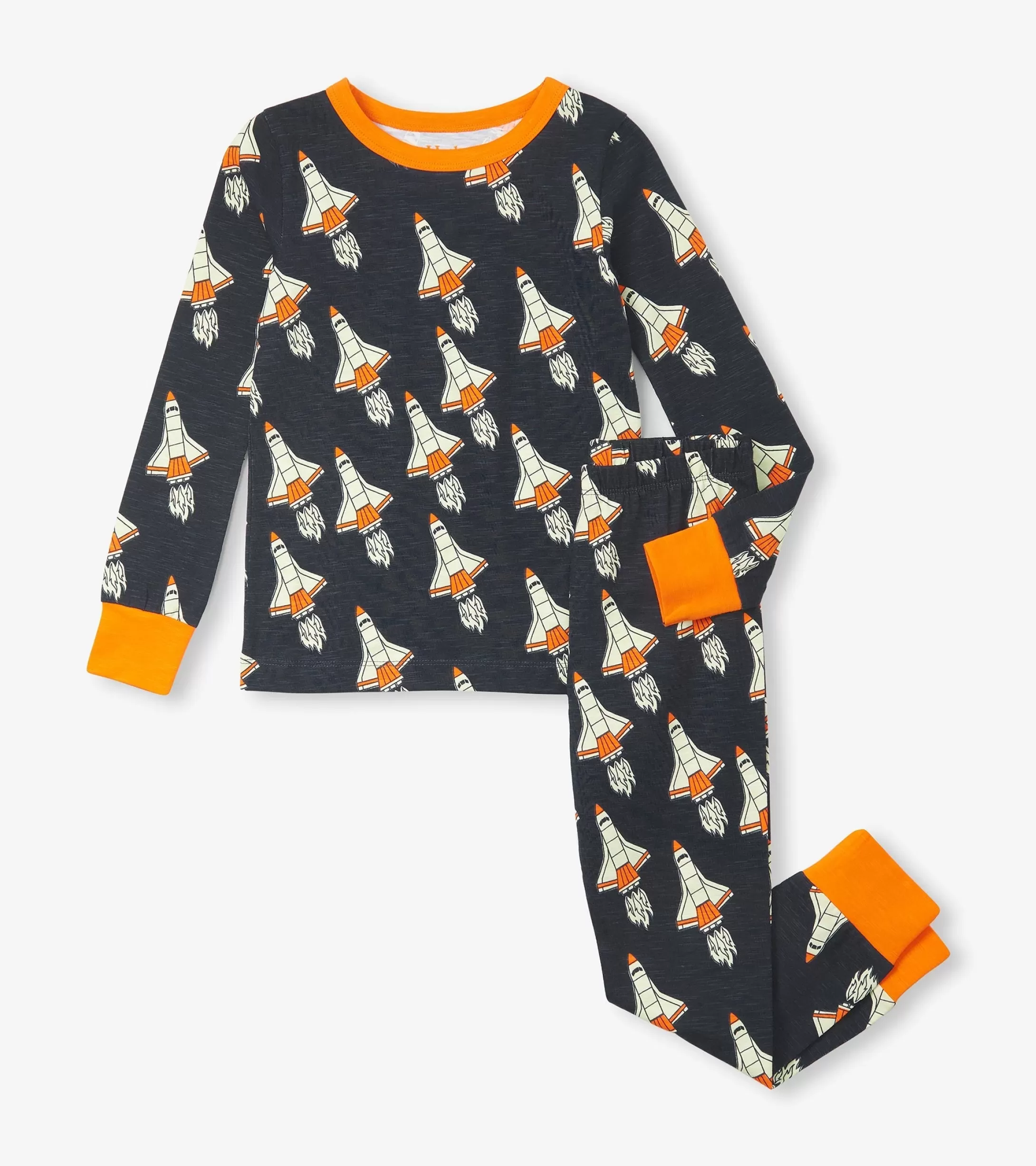 Hatley Boys Space Shuttles Pajama Set New