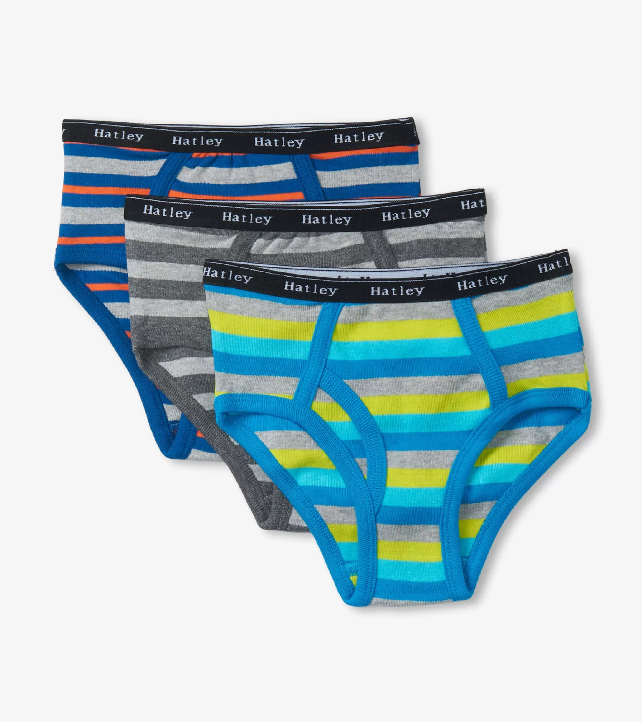 Hatley Boys Stripes 3 Pack Classic Briefs Best