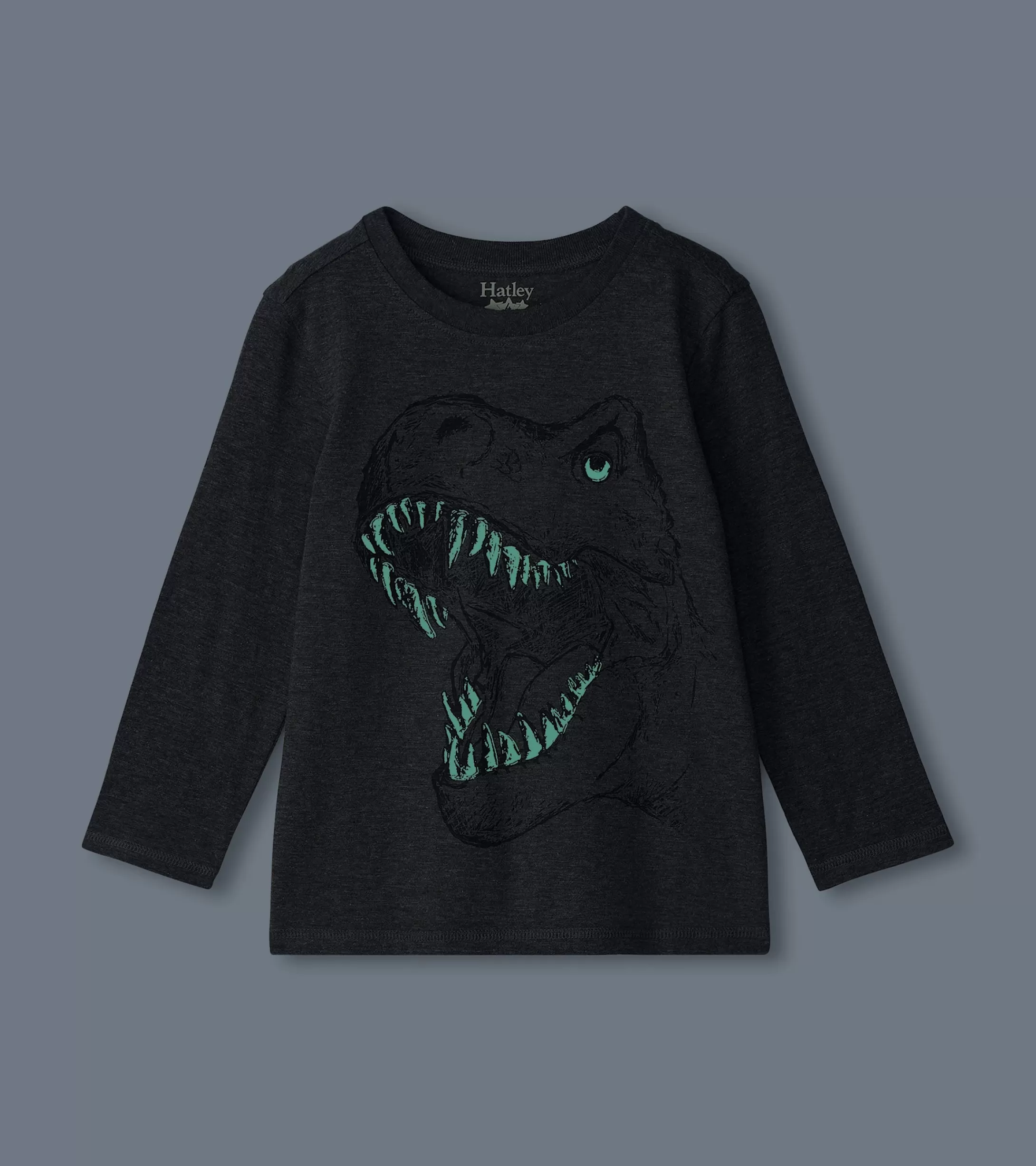 Hatley Boys T-Rex Glow in the Dark Long Sleeve T-Shirt Cheap