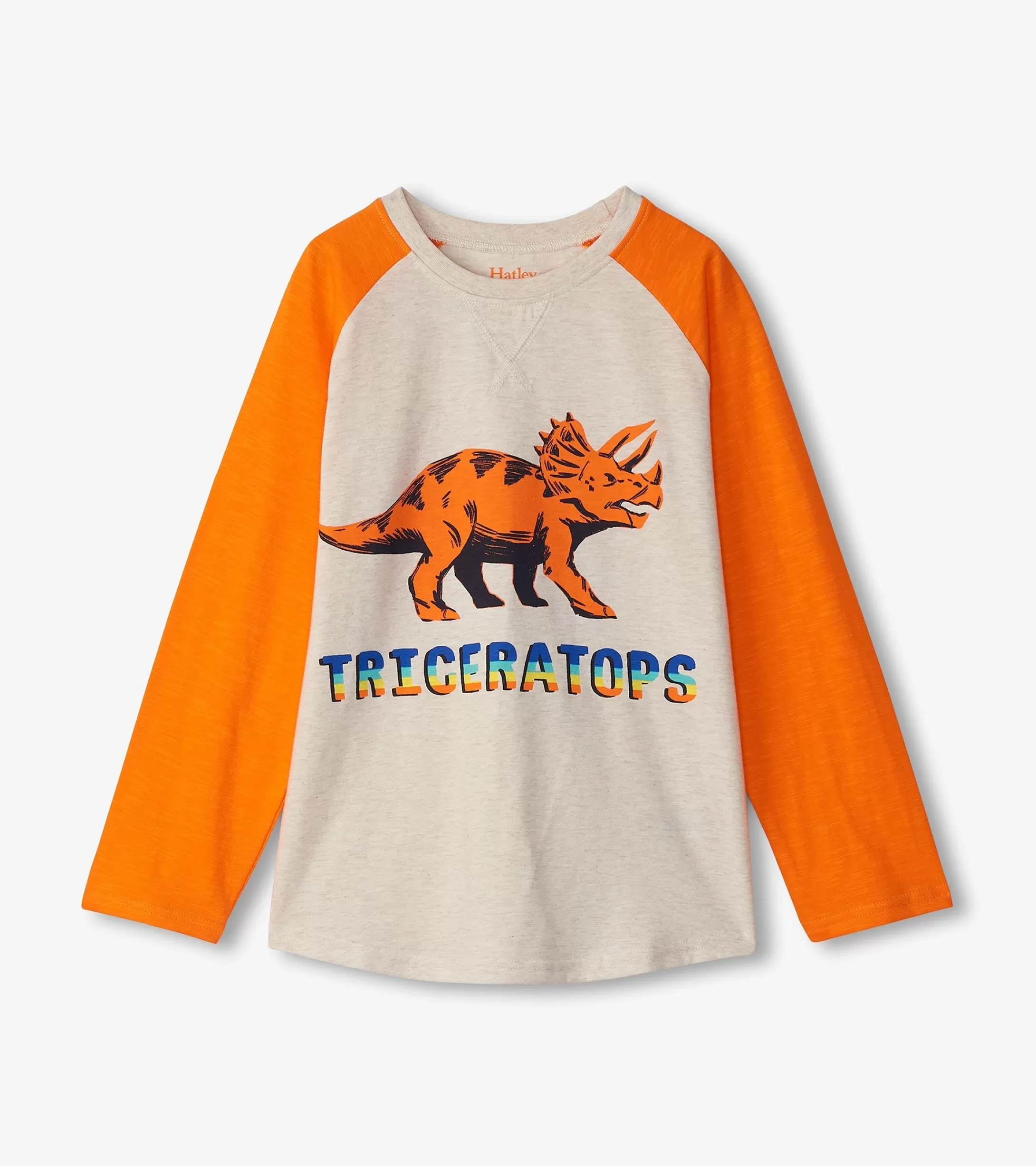 Hatley Boys Triceratops Long Sleeve T-Shirt Sale