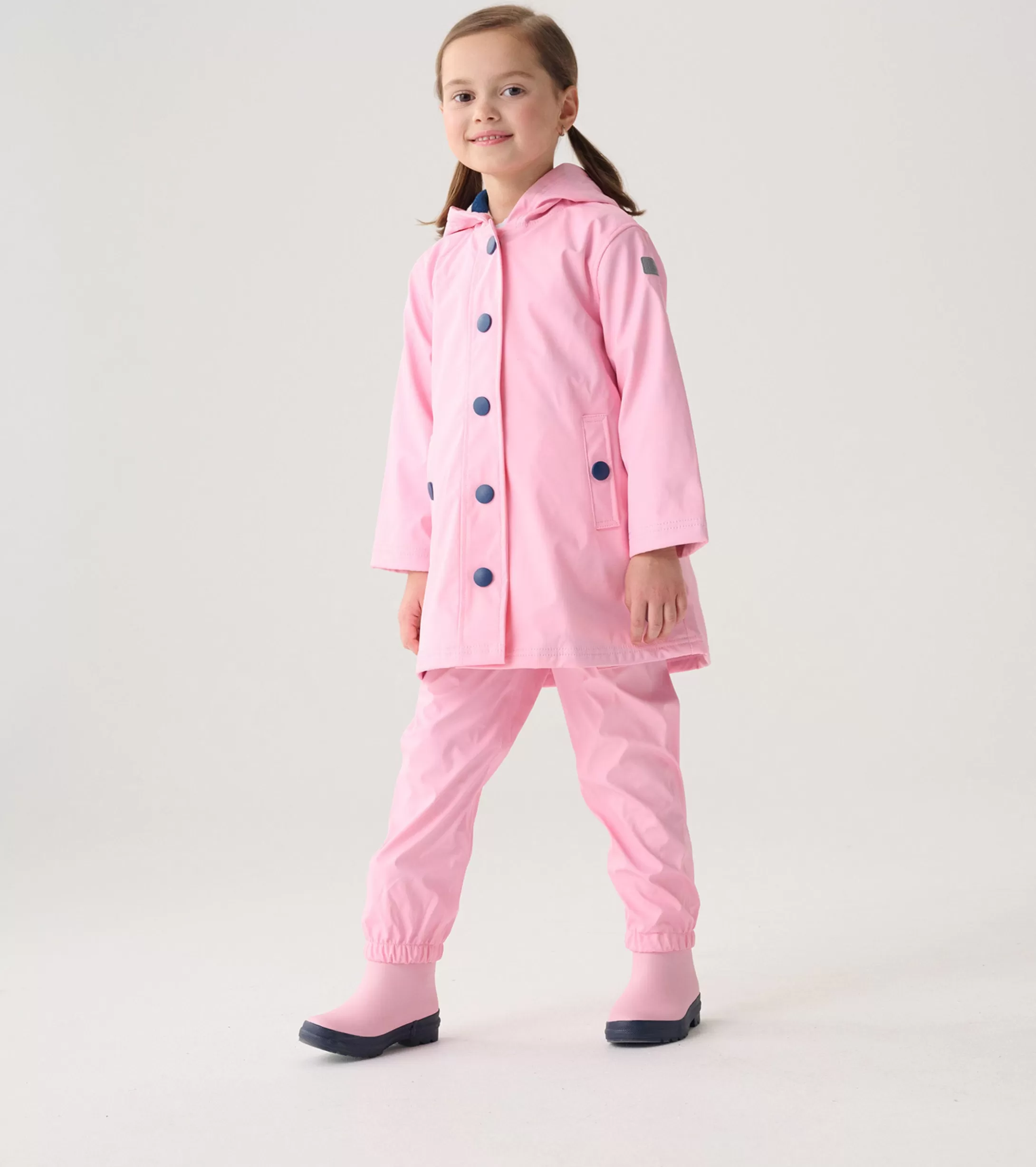 Hatley Classic Pink Kids Rain Pants Discount