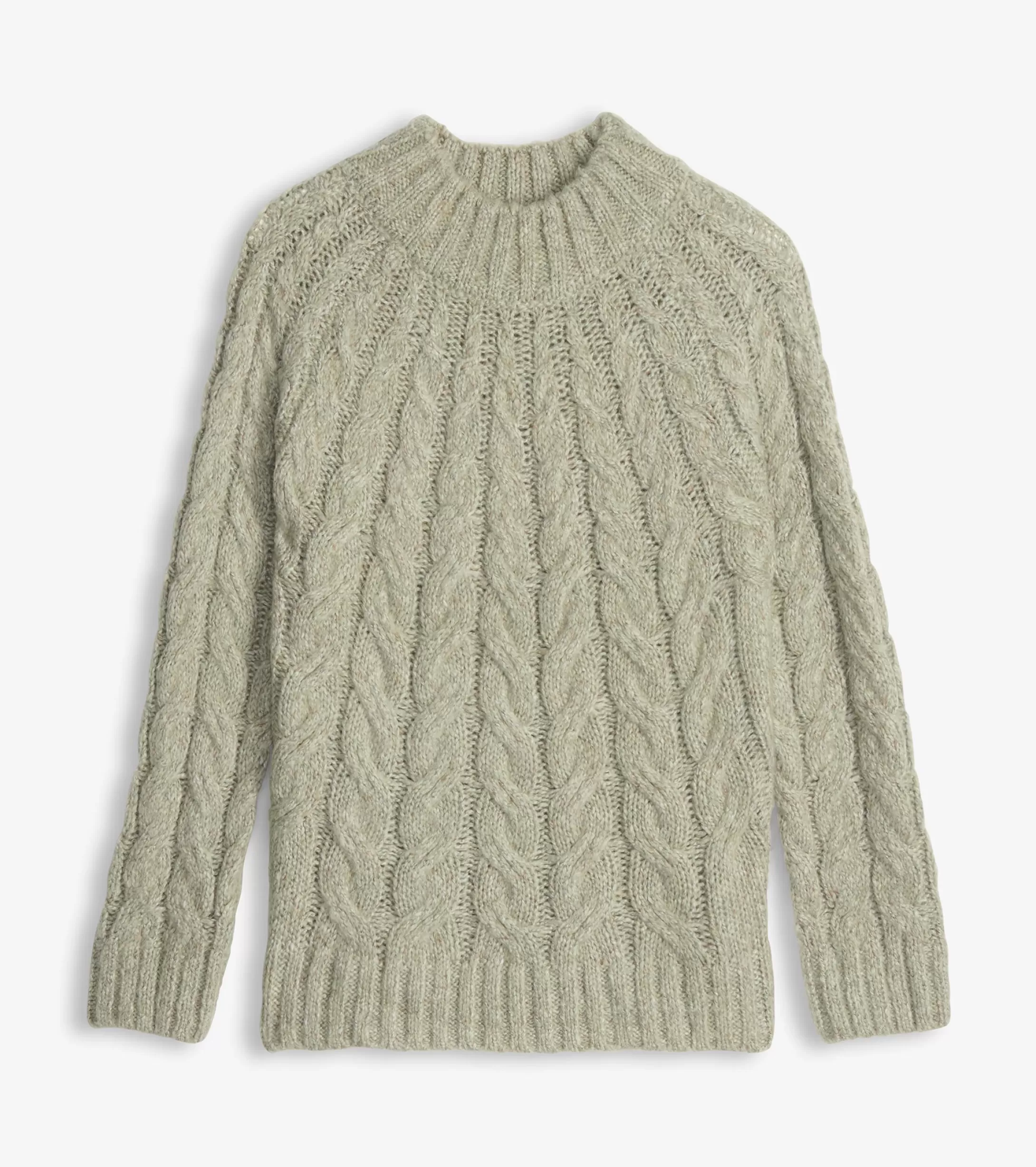 Hatley Dylan Cable Knit Sweater - Moss Green Discount