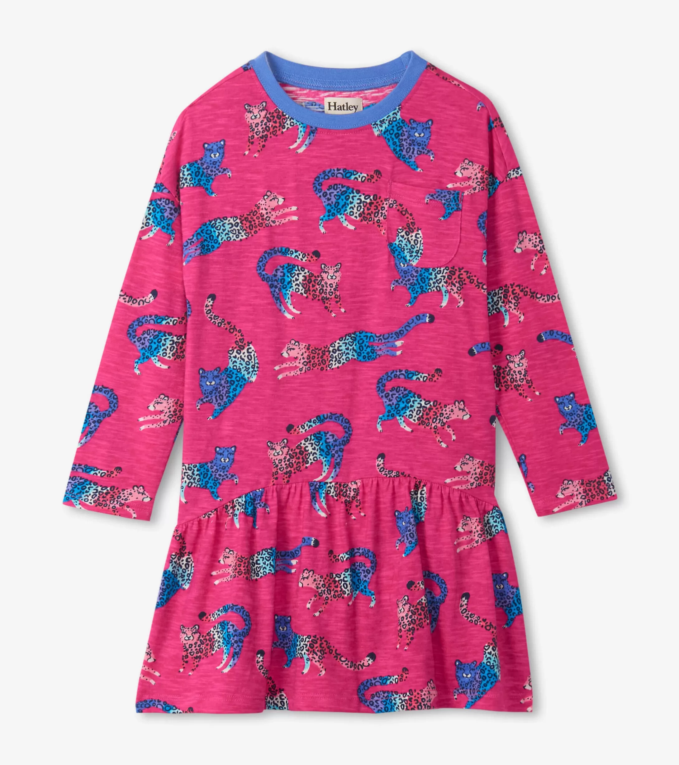 Hatley Fab Cheetahs Front Pocket Dress Fashion