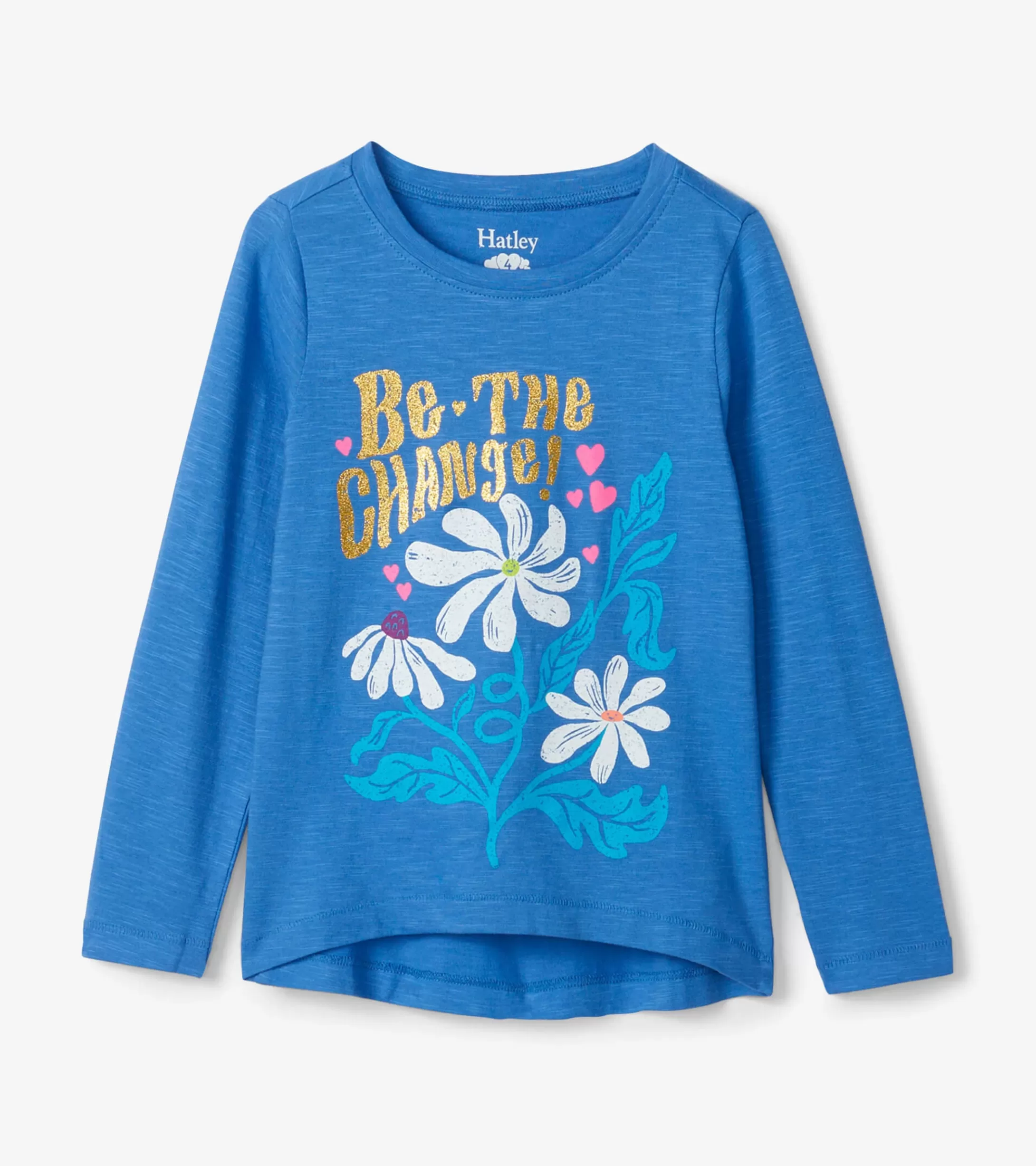 Hatley Girls Be The Change Long Sleeve T-Shirt Cheap