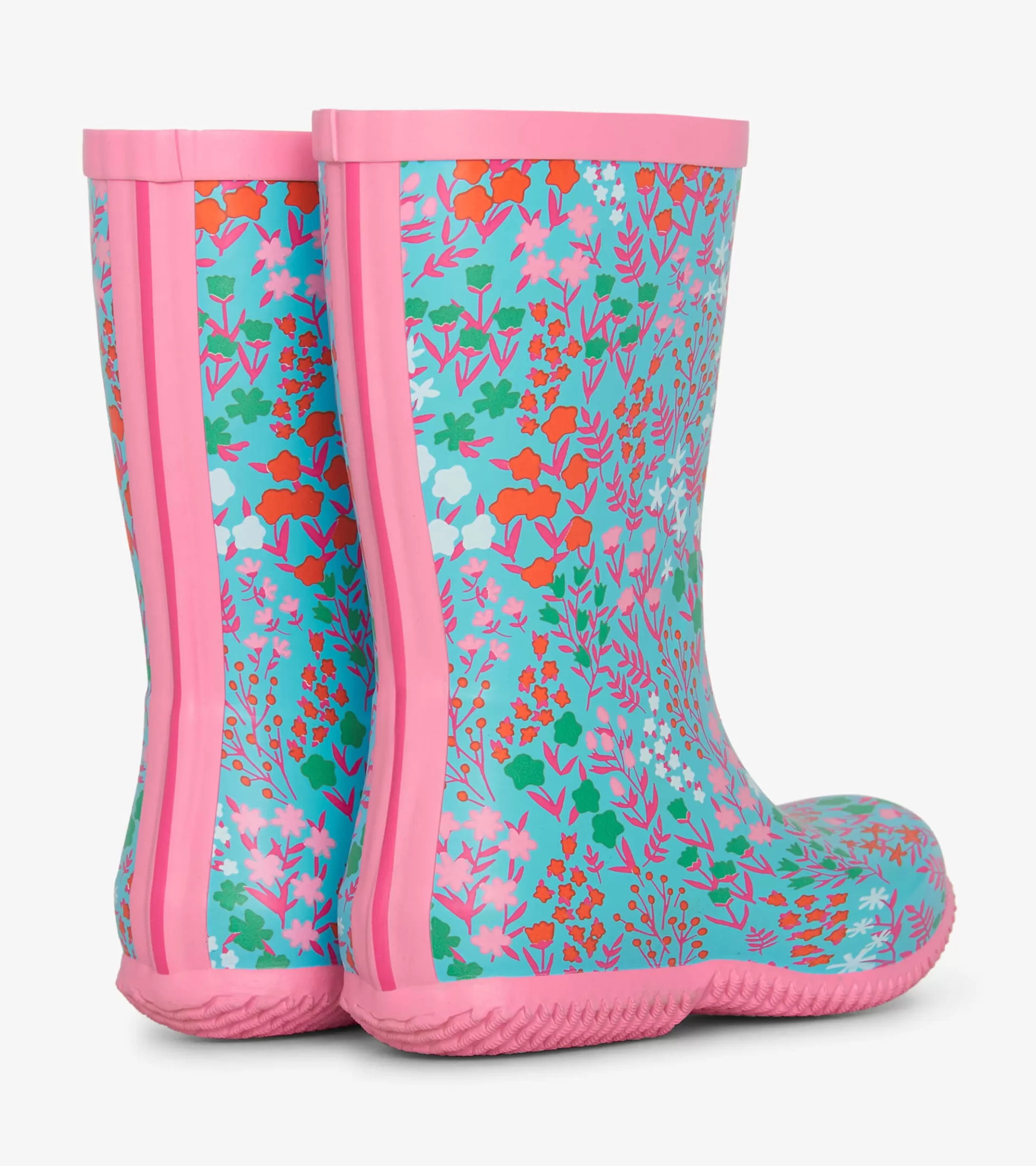 Hatley Girls Ditsy Floral Packable Rain Boots Clearance