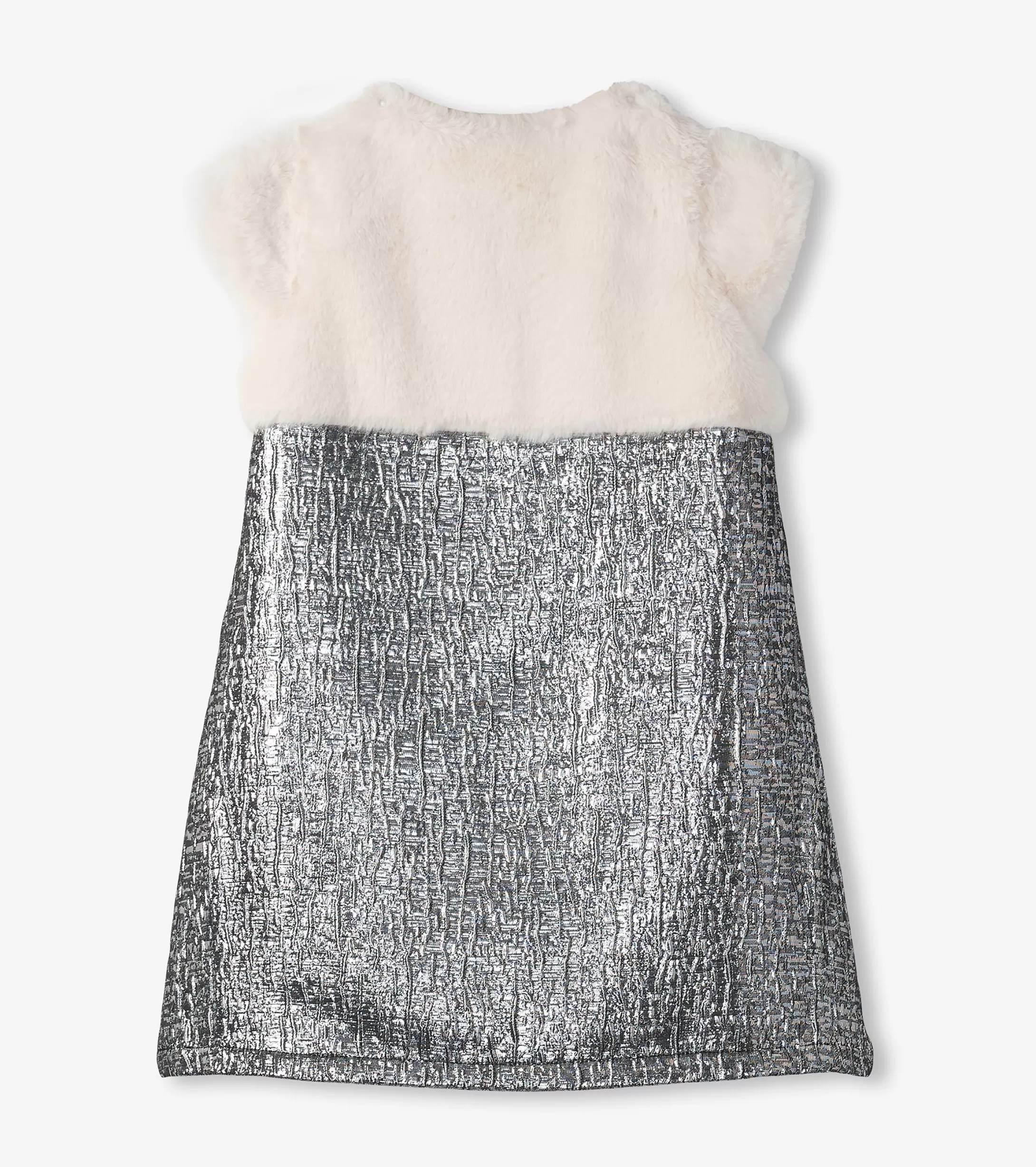 Hatley Girls Faux Fur Jacquard Dress Online