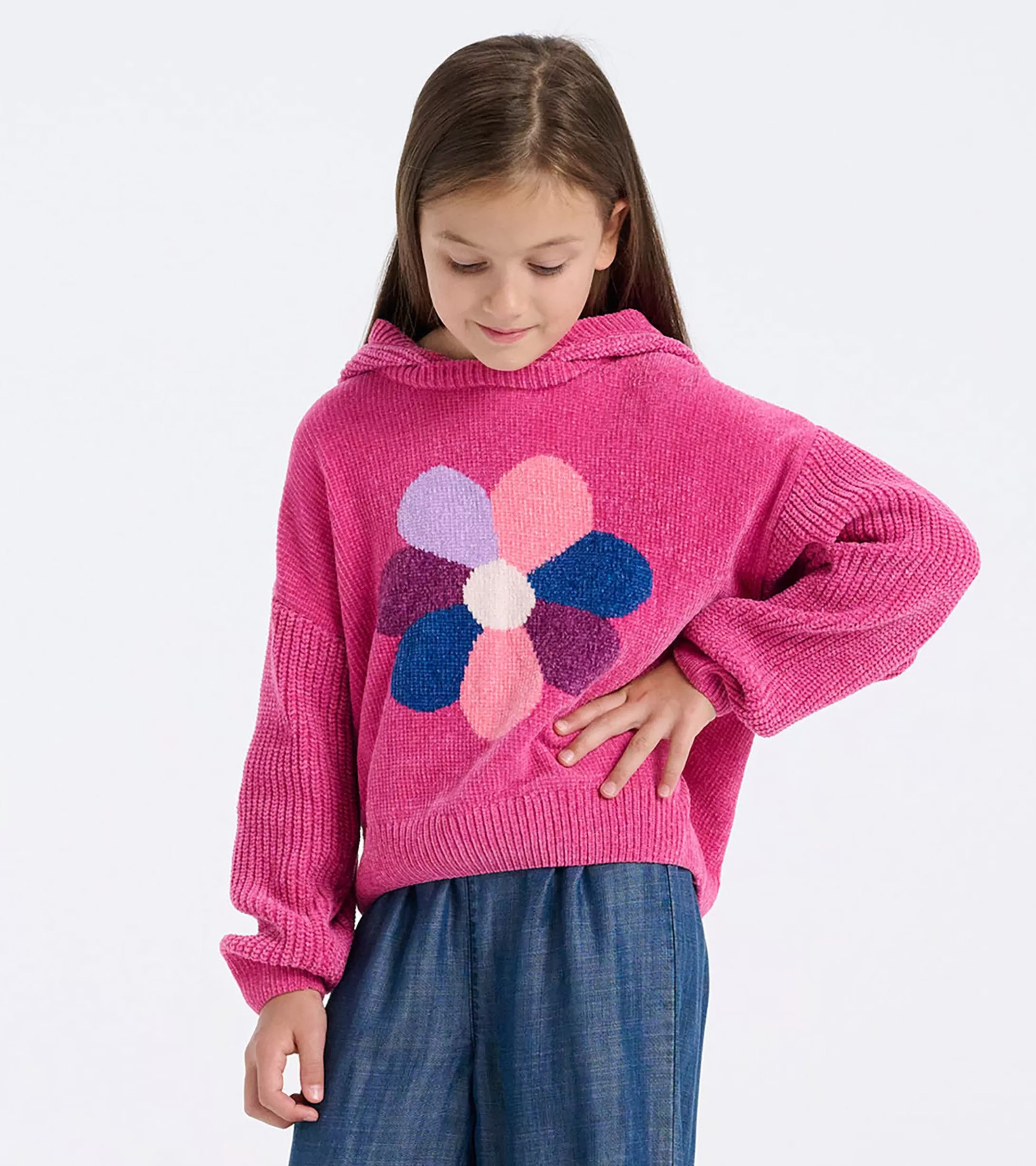 Hatley Girls Flower Power Hoodie Outlet