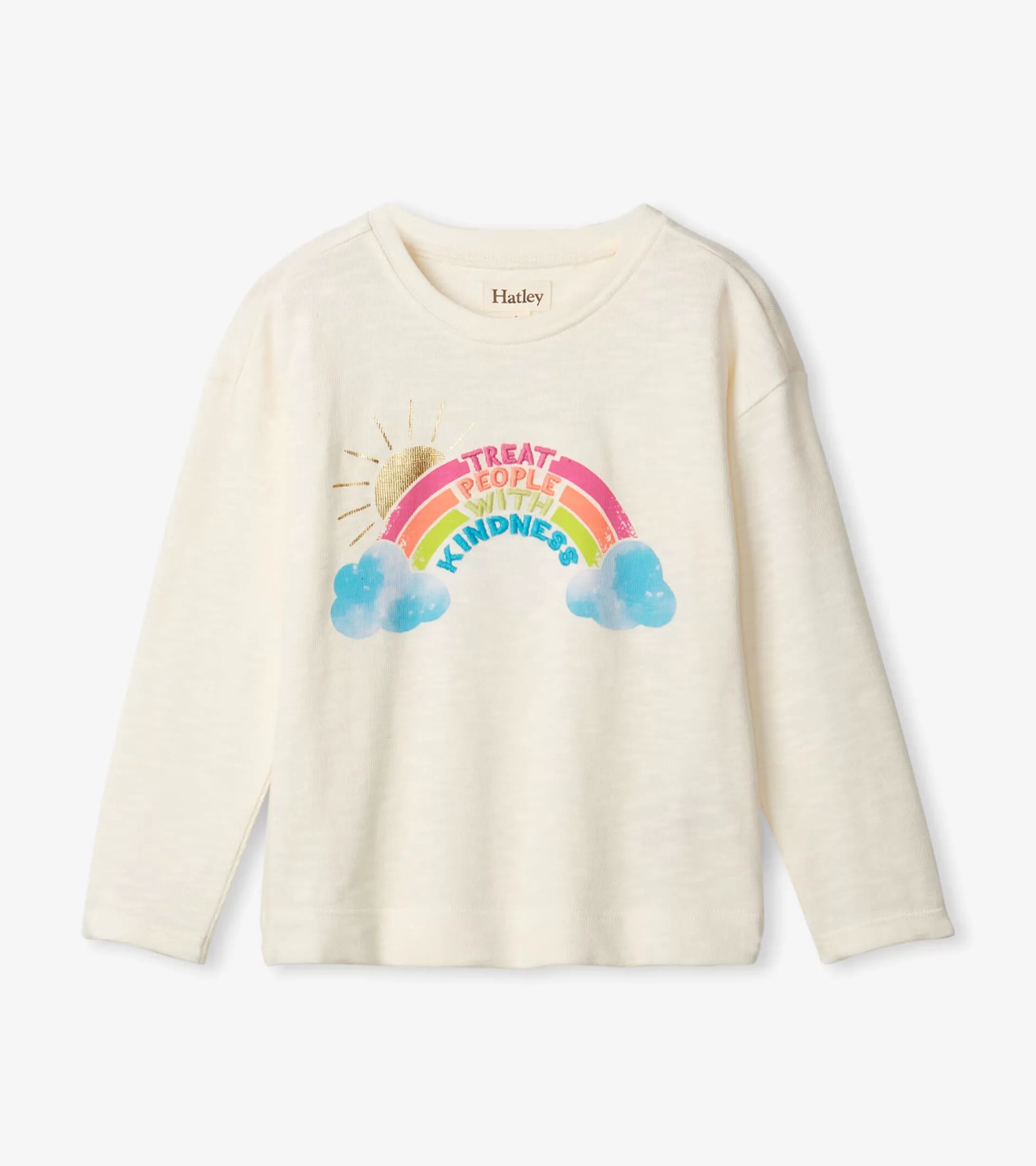 Hatley Girls Kindness Long Sleeve T-Shirt Sale