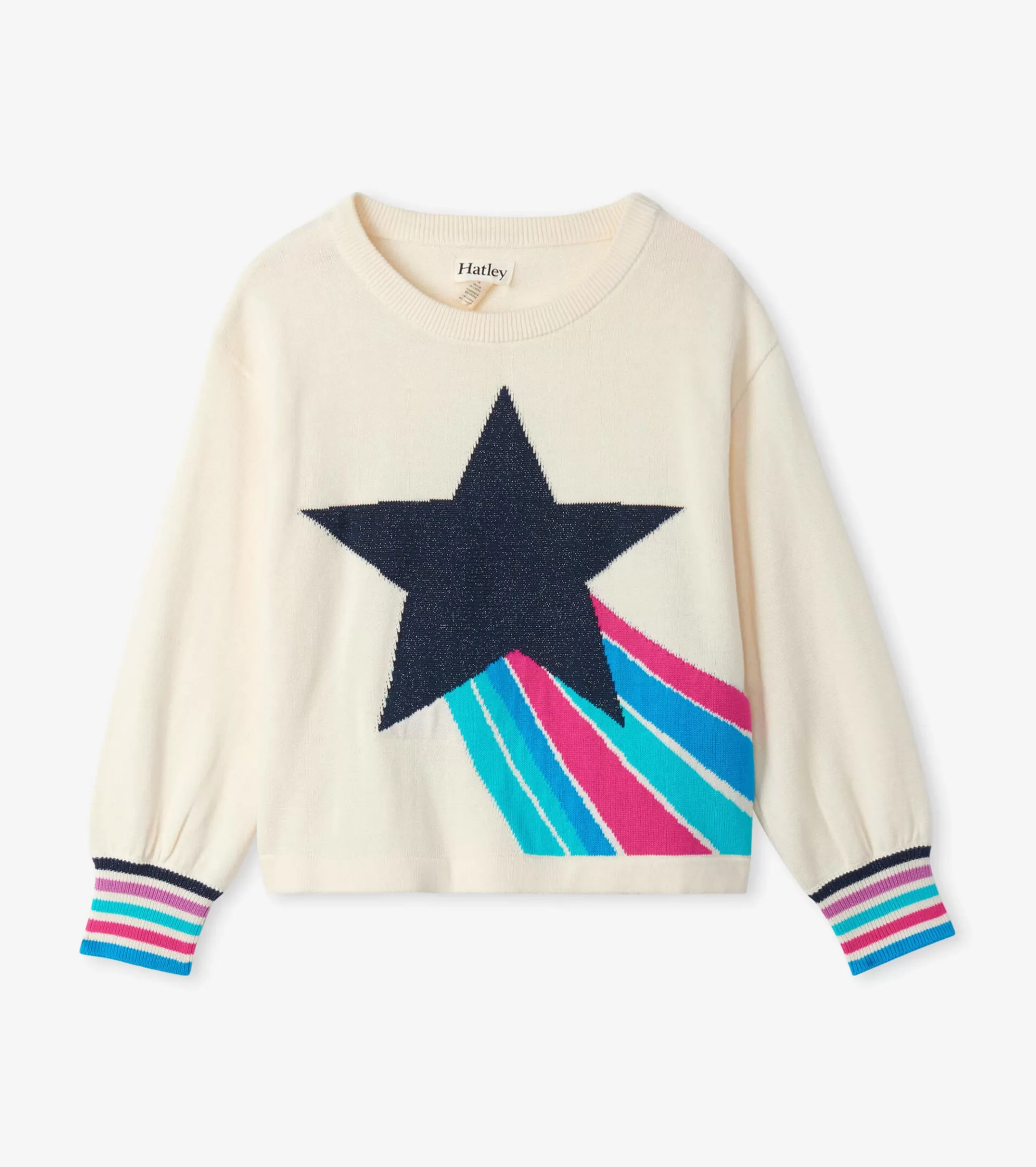 Hatley Girls Shooting Star Sweater New