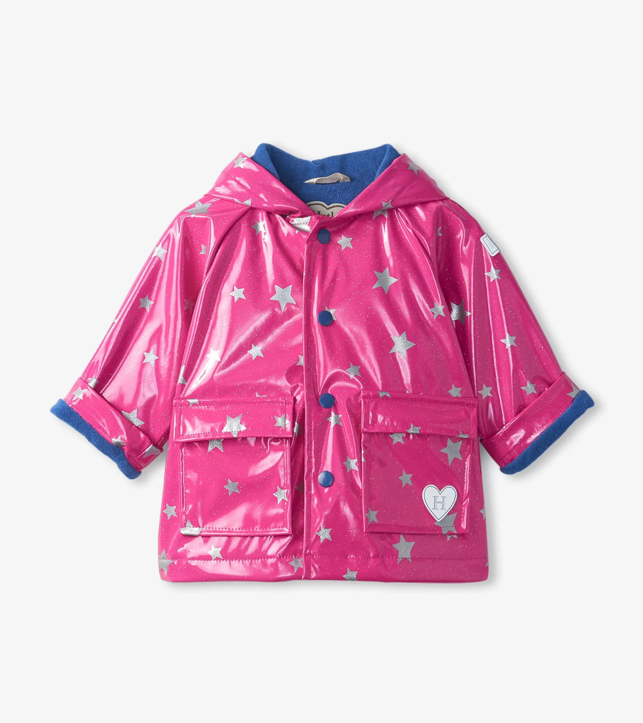 Hatley Glitter Stars Baby Raincoat Cheap