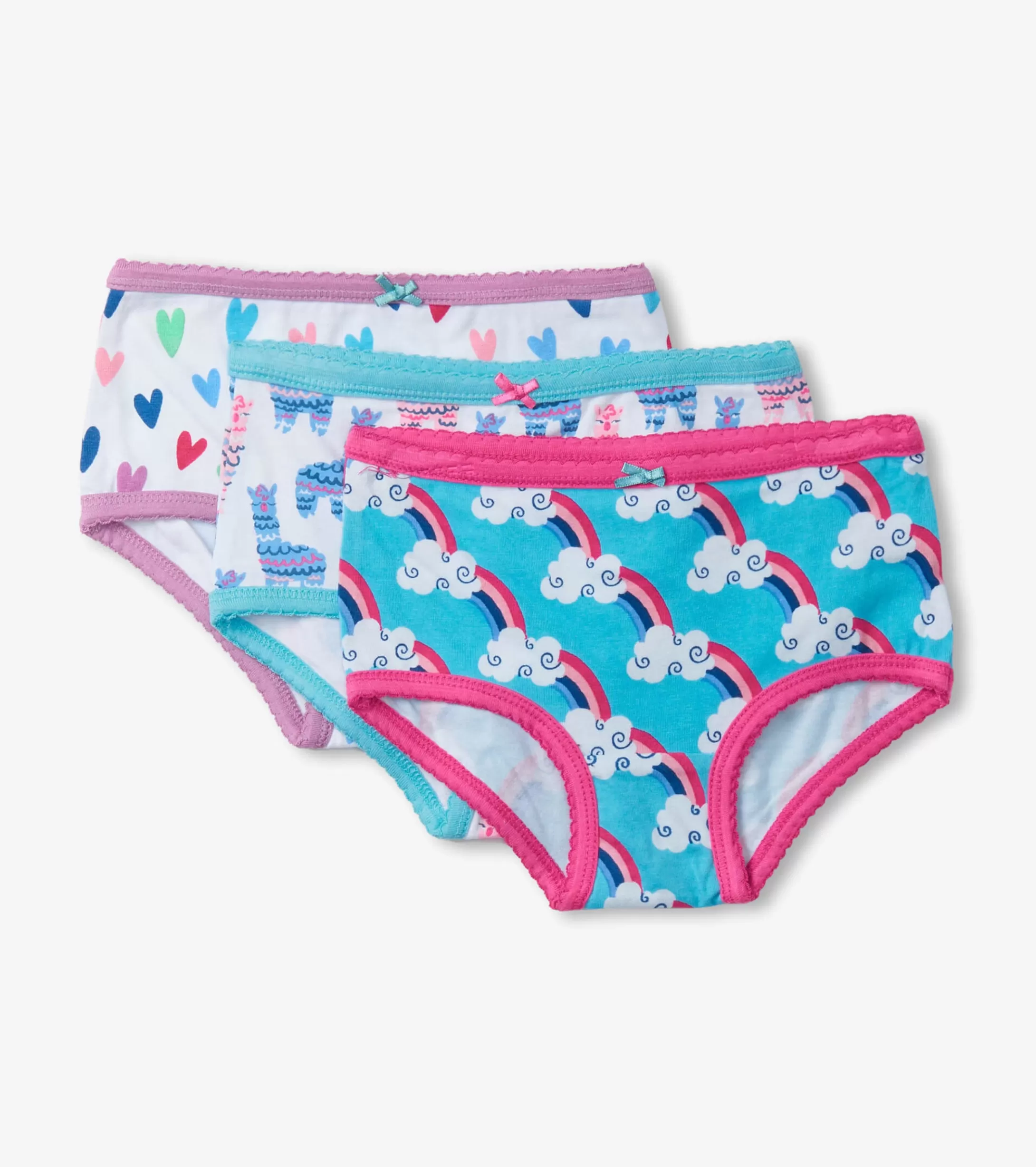 Hatley Happy Prints Girls Hipster Underwear 3 Pack Online