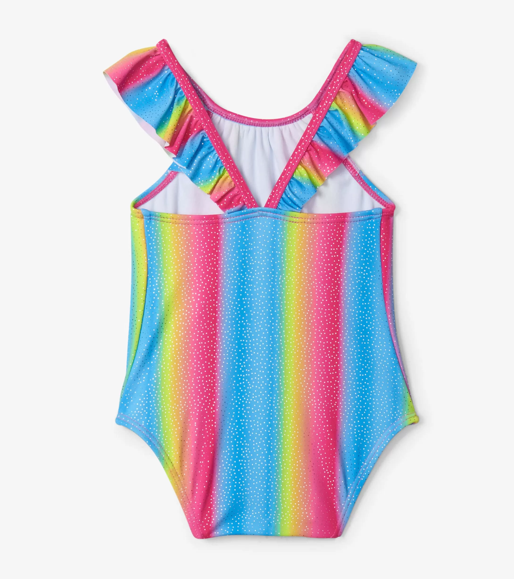 Hatley Jelly Bean Rainbow Baby Ruffle Swimsuit Clearance