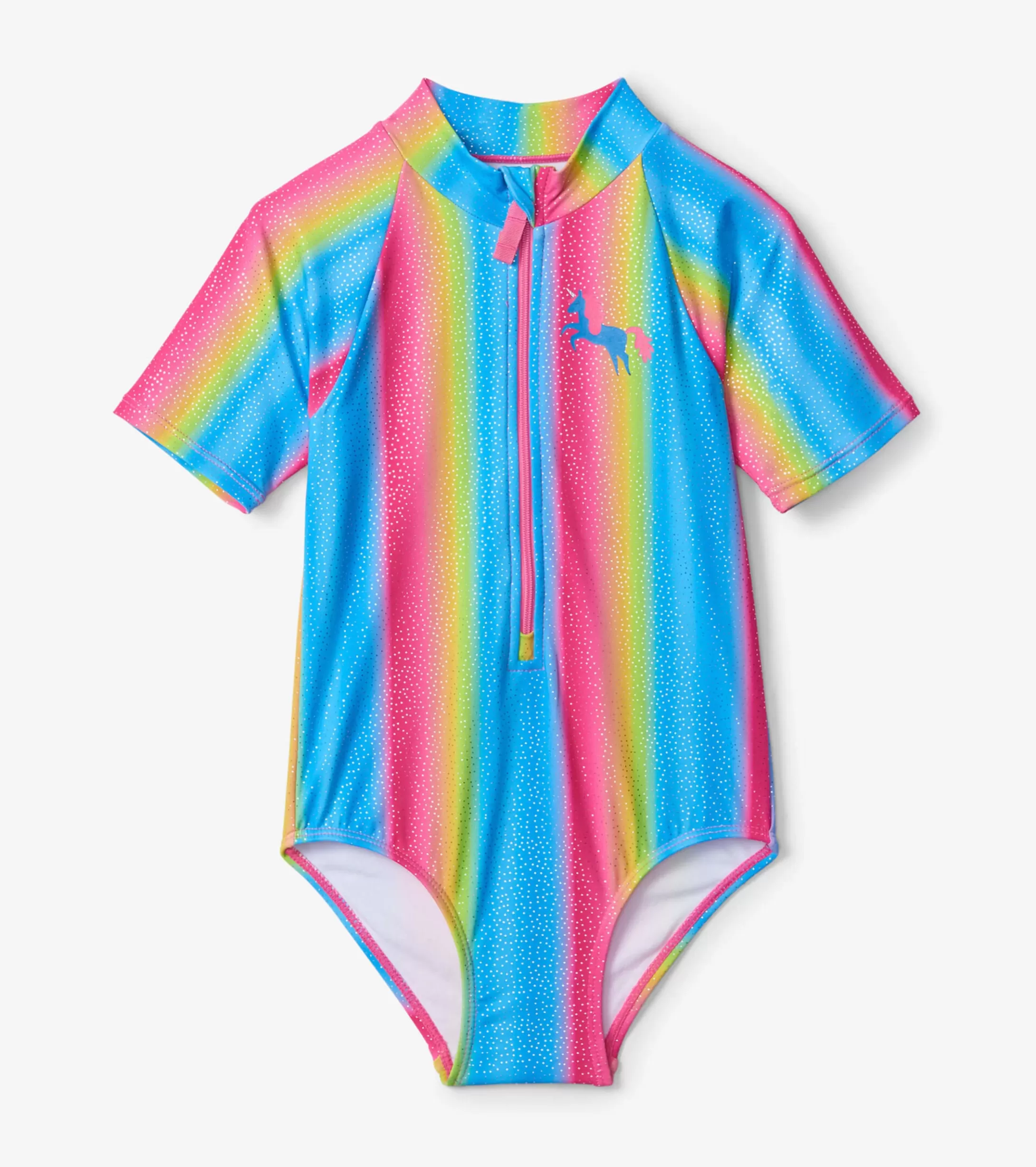 Hatley Jelly Bean Rainbow Rashguard One Piece New