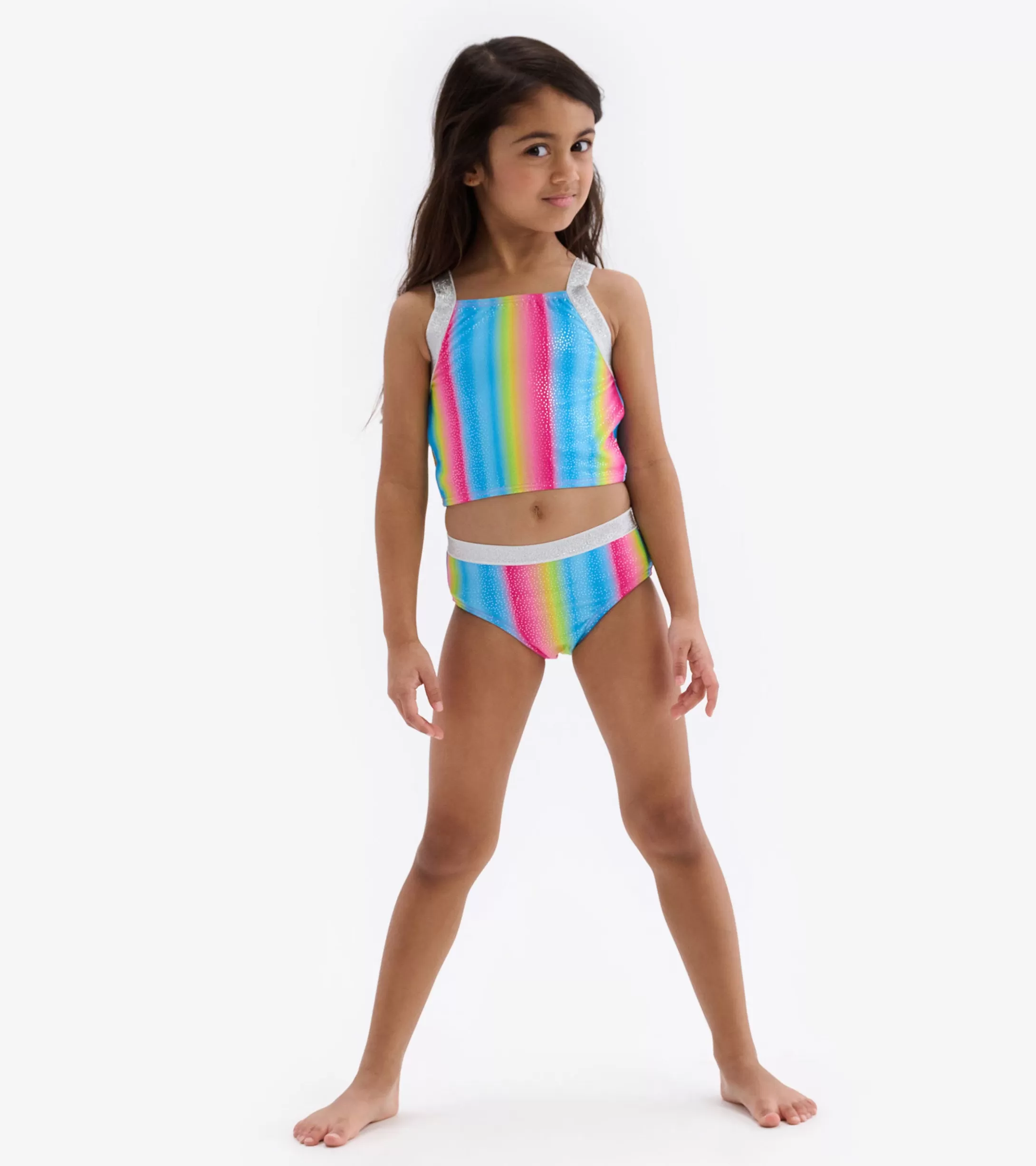 Hatley Jelly Bean Rainbow Tankini Set Flash Sale