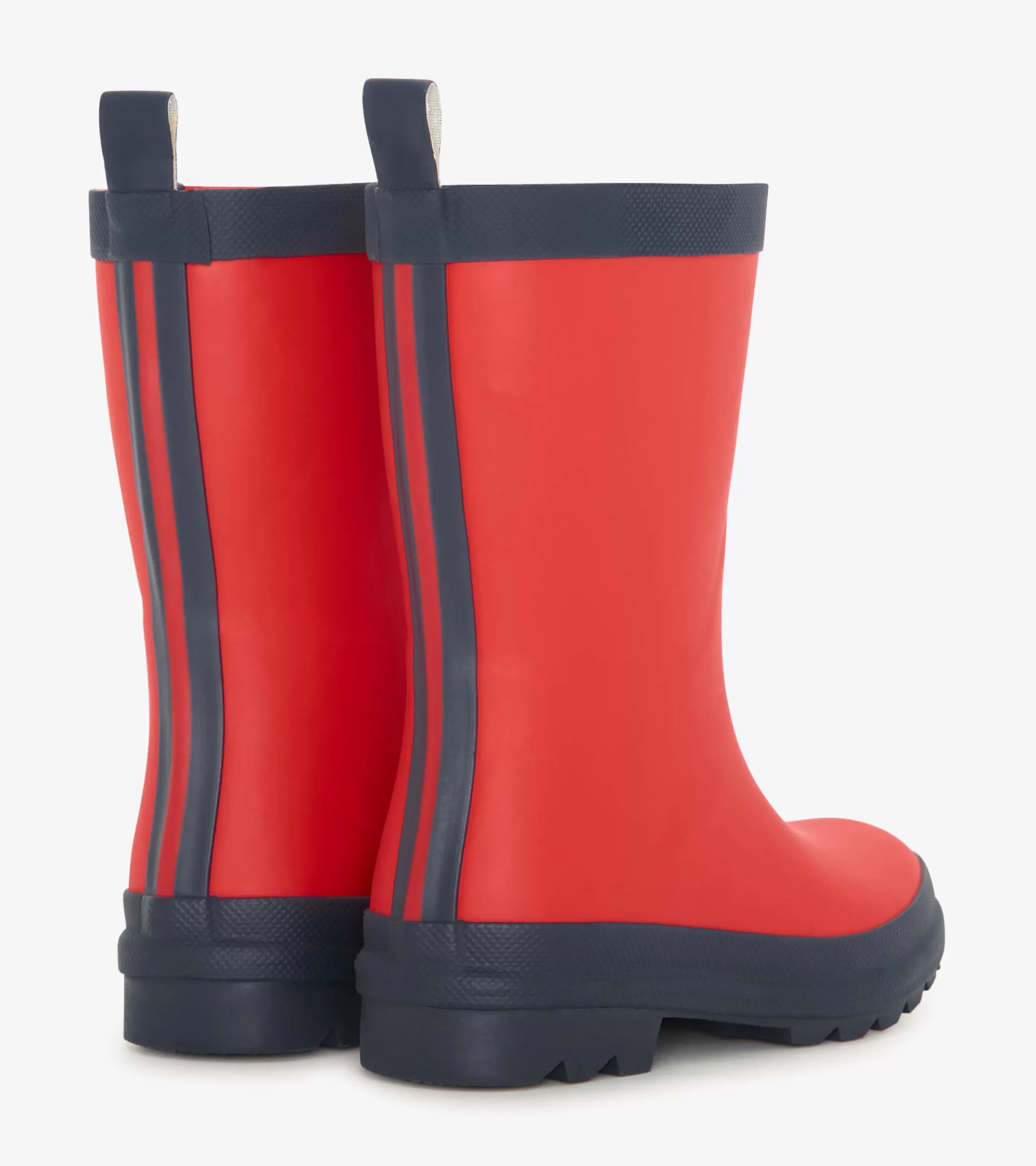 Hatley Kids Red & Navy Matte Rain Boots Clearance