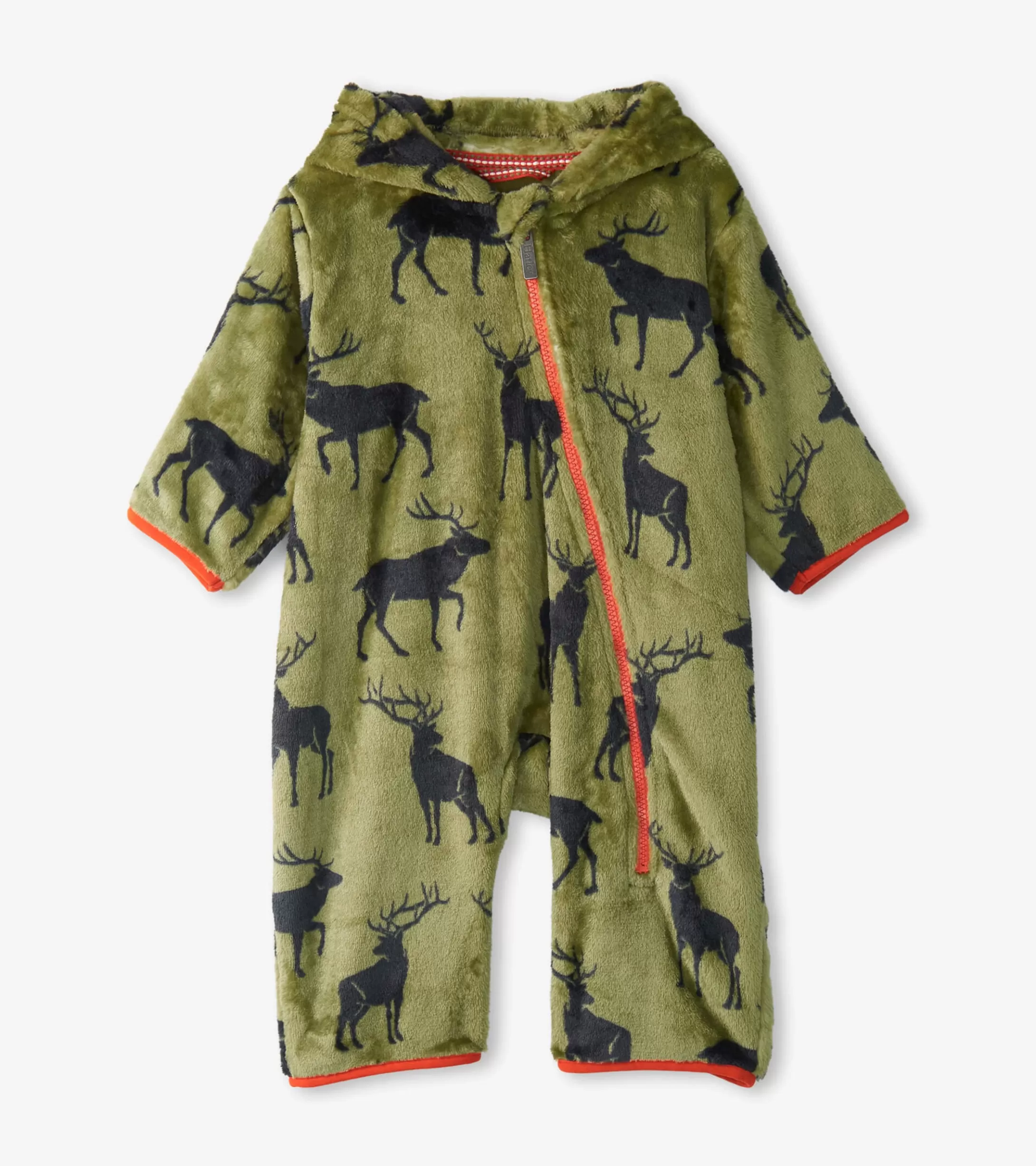 Hatley Magestic Elk Baby Fleece Suit Store