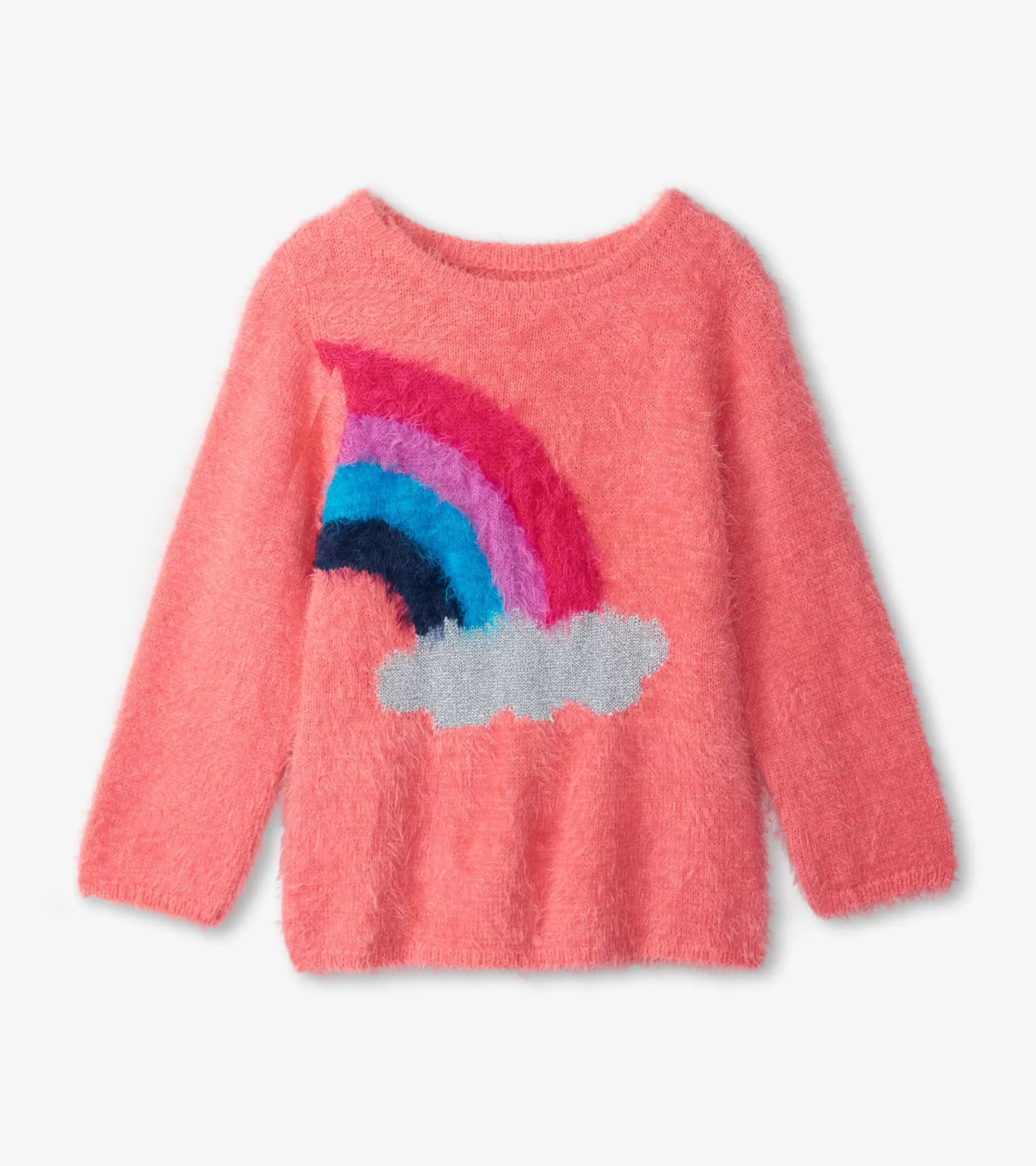 Hatley Magical Rainbow Shimmer Fuzzy Sweater Sale