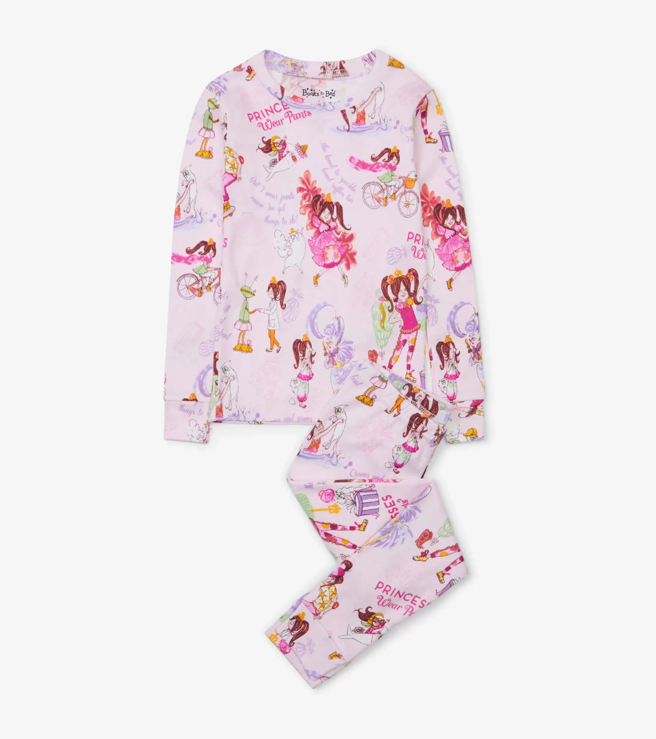 Hatley Princesses Wear Pants Pajama Set Discount