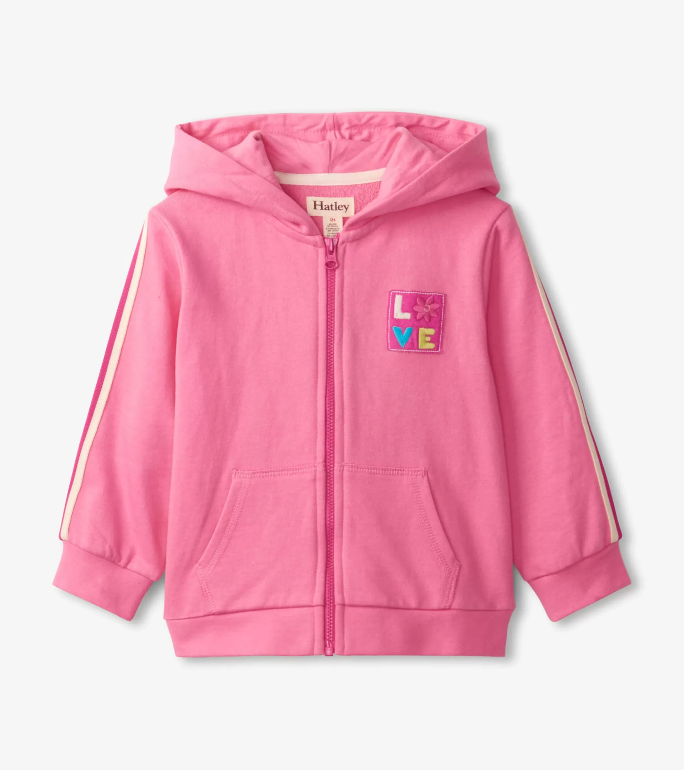 Hatley Rainbow Heart Hoodie Discount