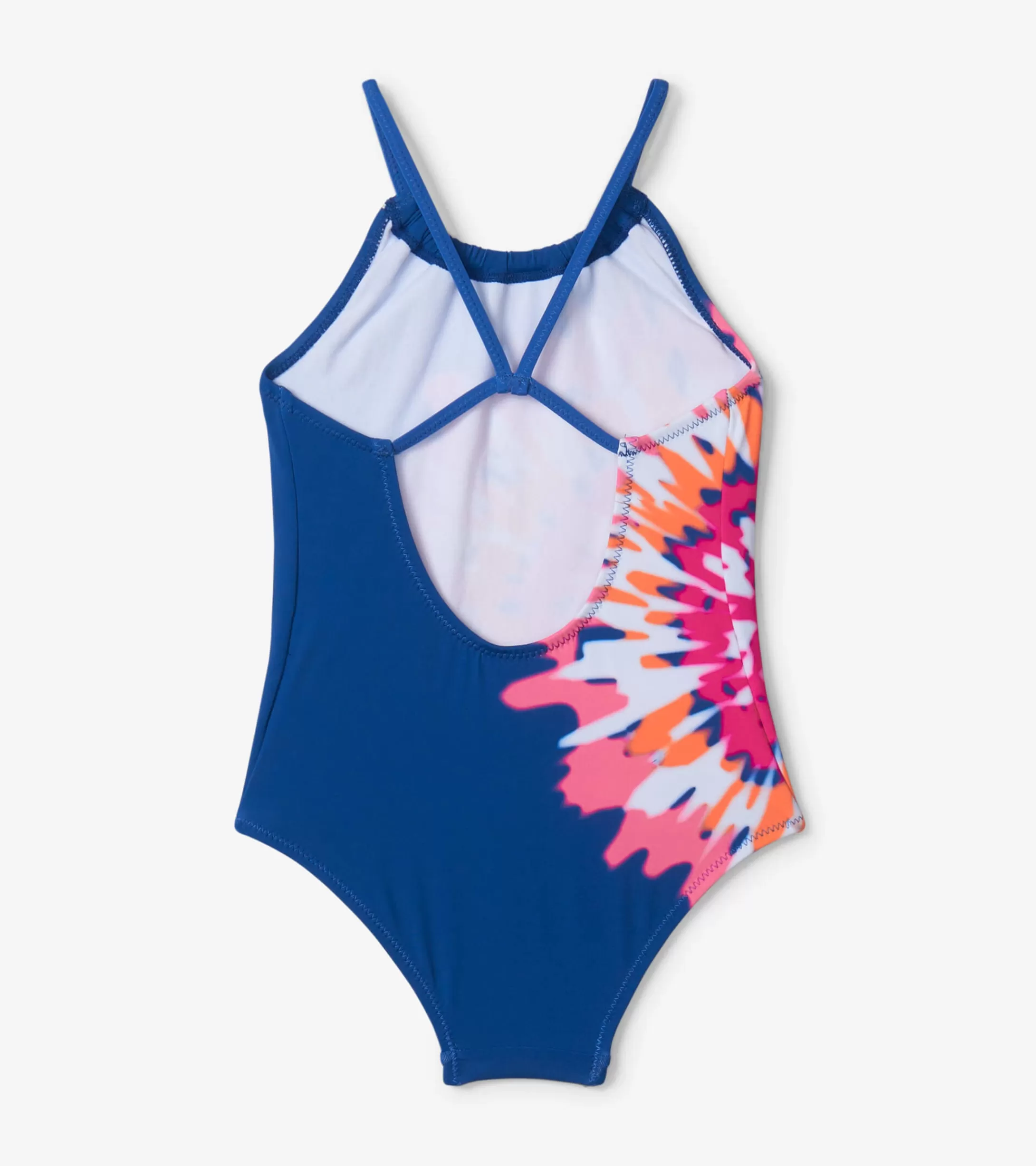 Hatley Shibori Tie Dye Gather Front Swimsuit Cheap