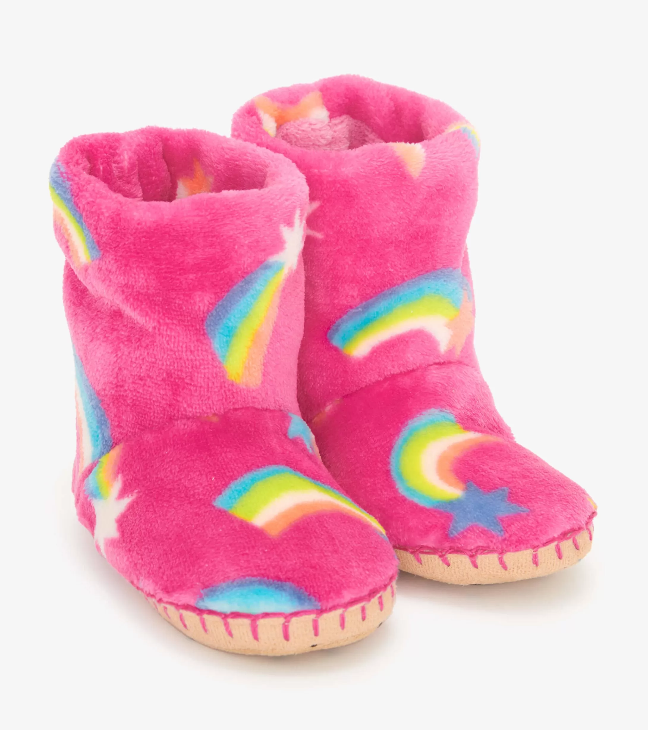 Hatley Shooting Stars Kids Fleece Slippers Best