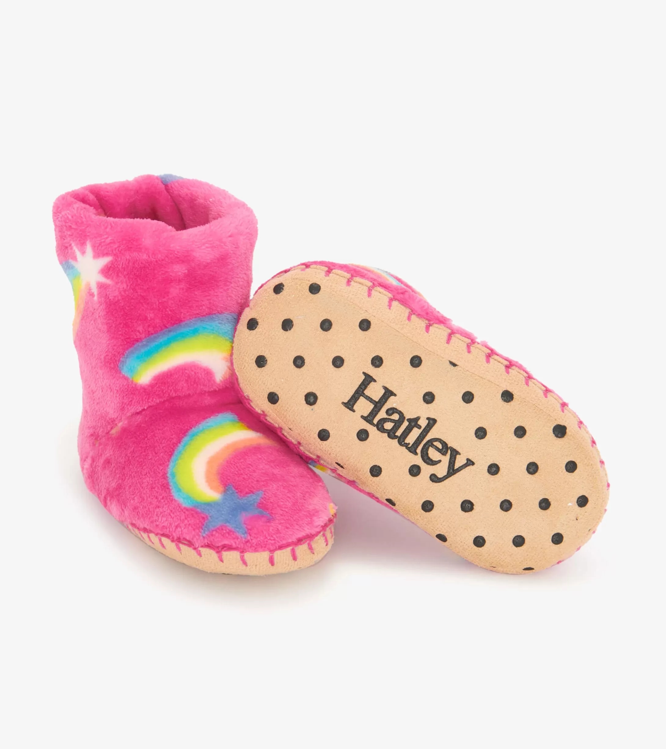 Hatley Shooting Stars Kids Fleece Slippers Best