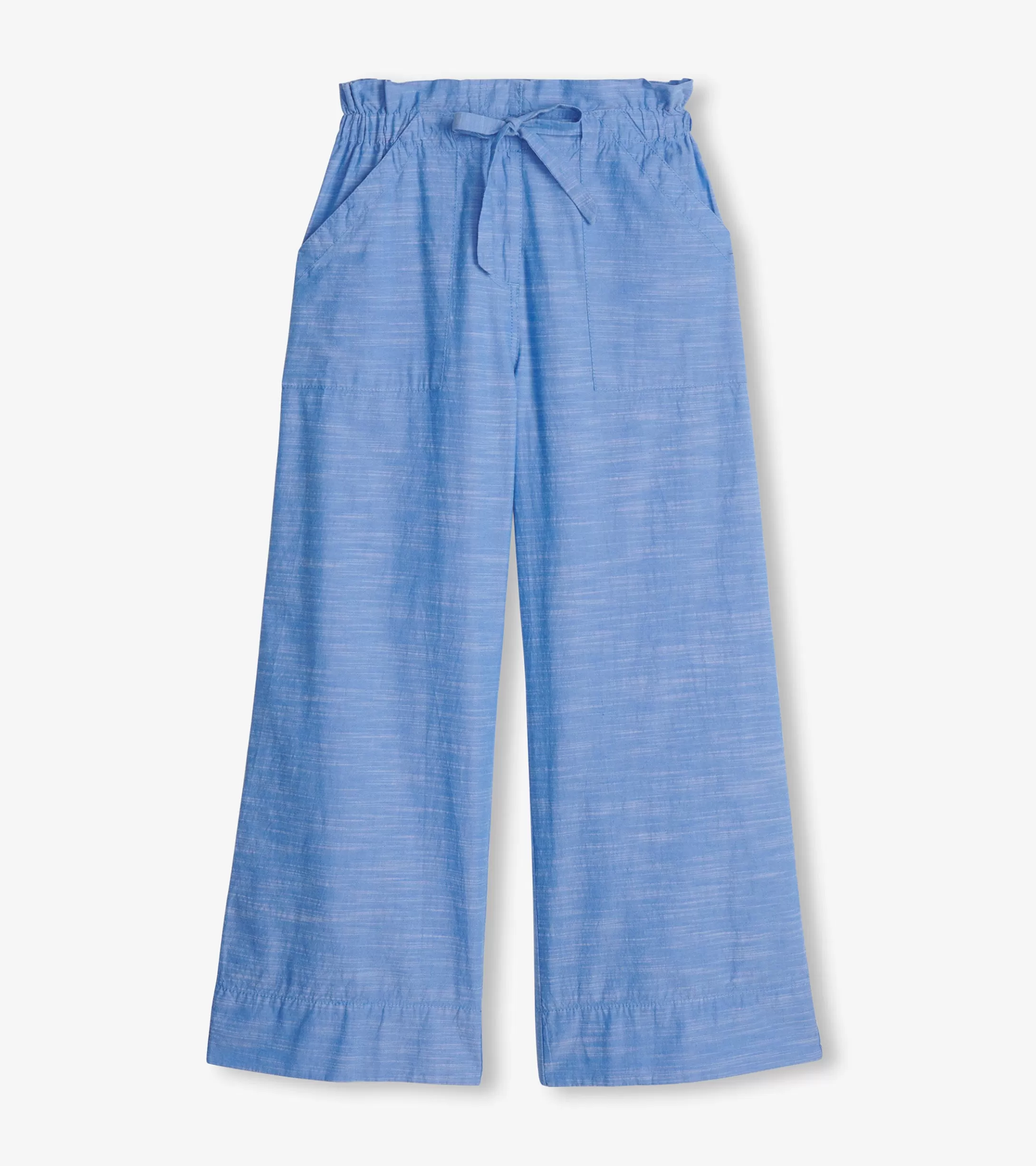 Hatley Tie Front Pants - Chambray Discount